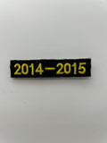 Military Patches: Tabs & Tiny Logo | 2014-2015