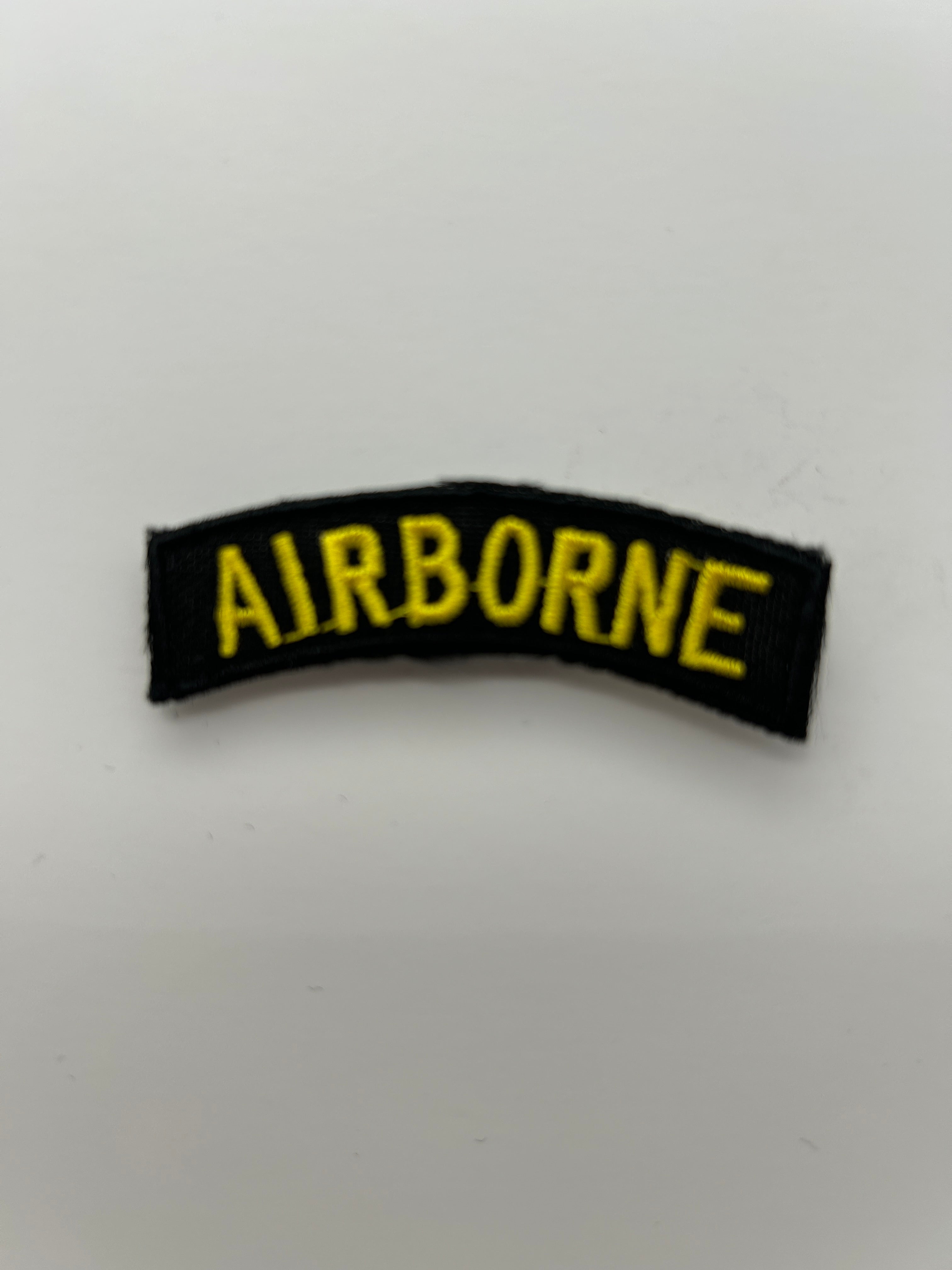 Military Patches: Tabs & Tiny Logo | AIRBORNE ARCH