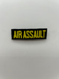 Military Patches: Tabs & Tiny Logo | AIR ASSAULT