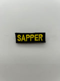 Military Patches: Tabs & Tiny Logo | SAPPER