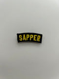 Military Patches: Tabs & Tiny Logo | SAPPER