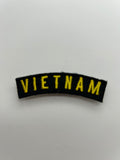 Military Patches: Tabs & Tiny Logos | VIETNAM ARCH CONDENSED TEXT