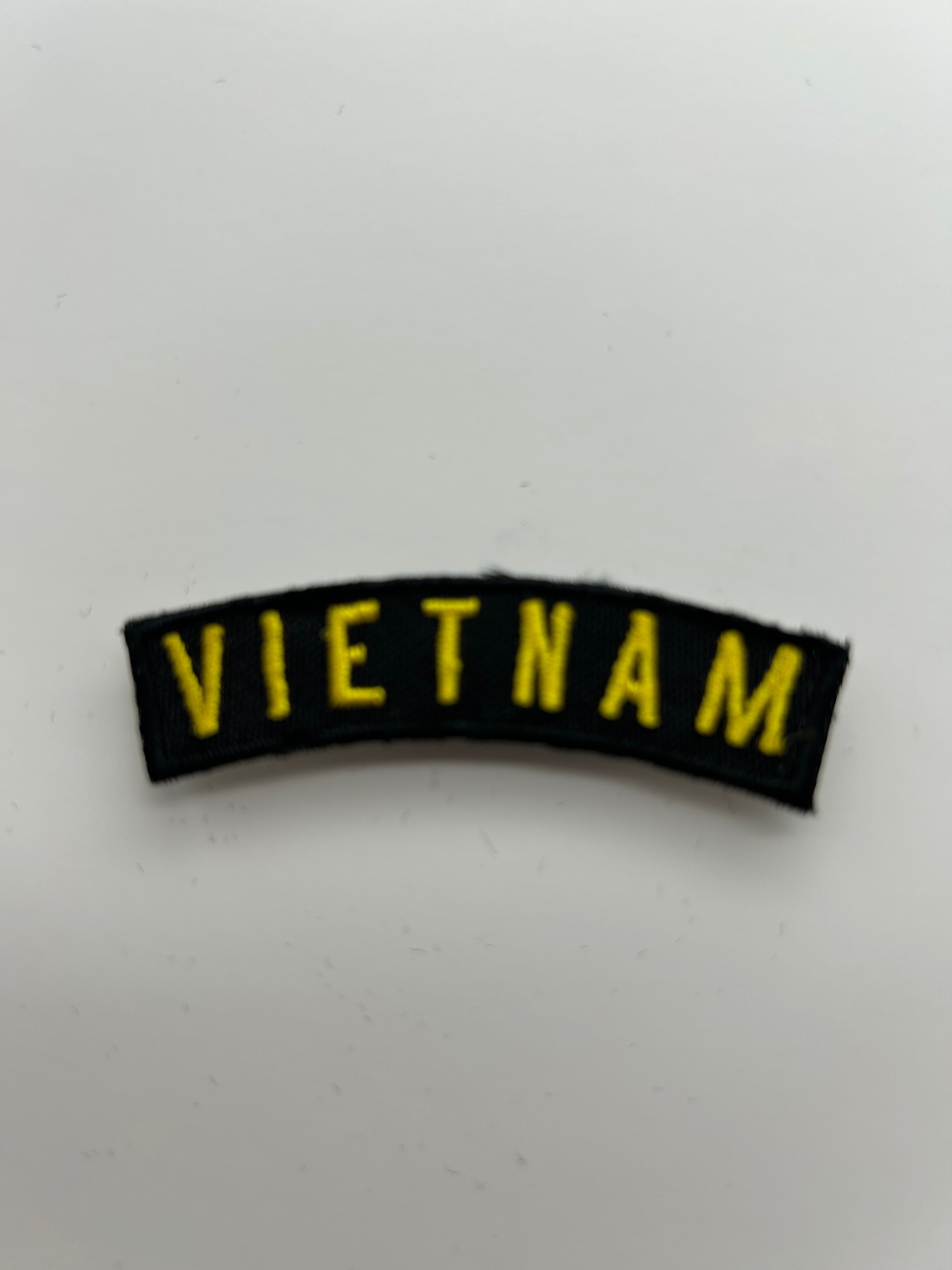 Military Patches: Tabs & Tiny Logos | VIETNAM ARCH CONDENSED TEXT