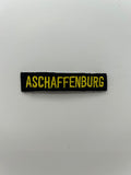 Military Patches: Tabs & Tiny Logo | ASCHAFFENBURG
