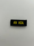 Military Patches: Tabs & Tiny Logo | AN HOA
