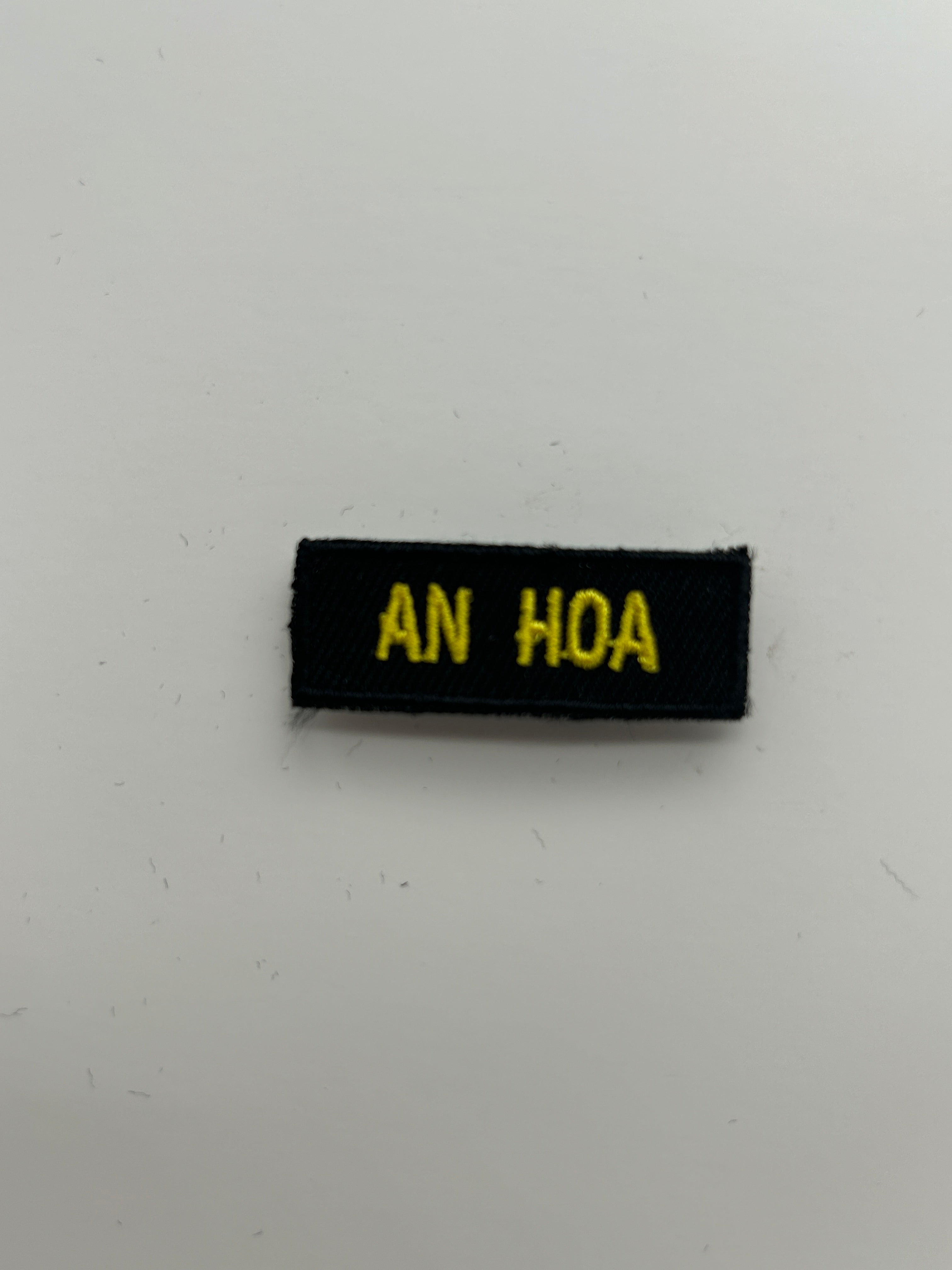 Military Patches: Tabs & Tiny Logo | AN HOA