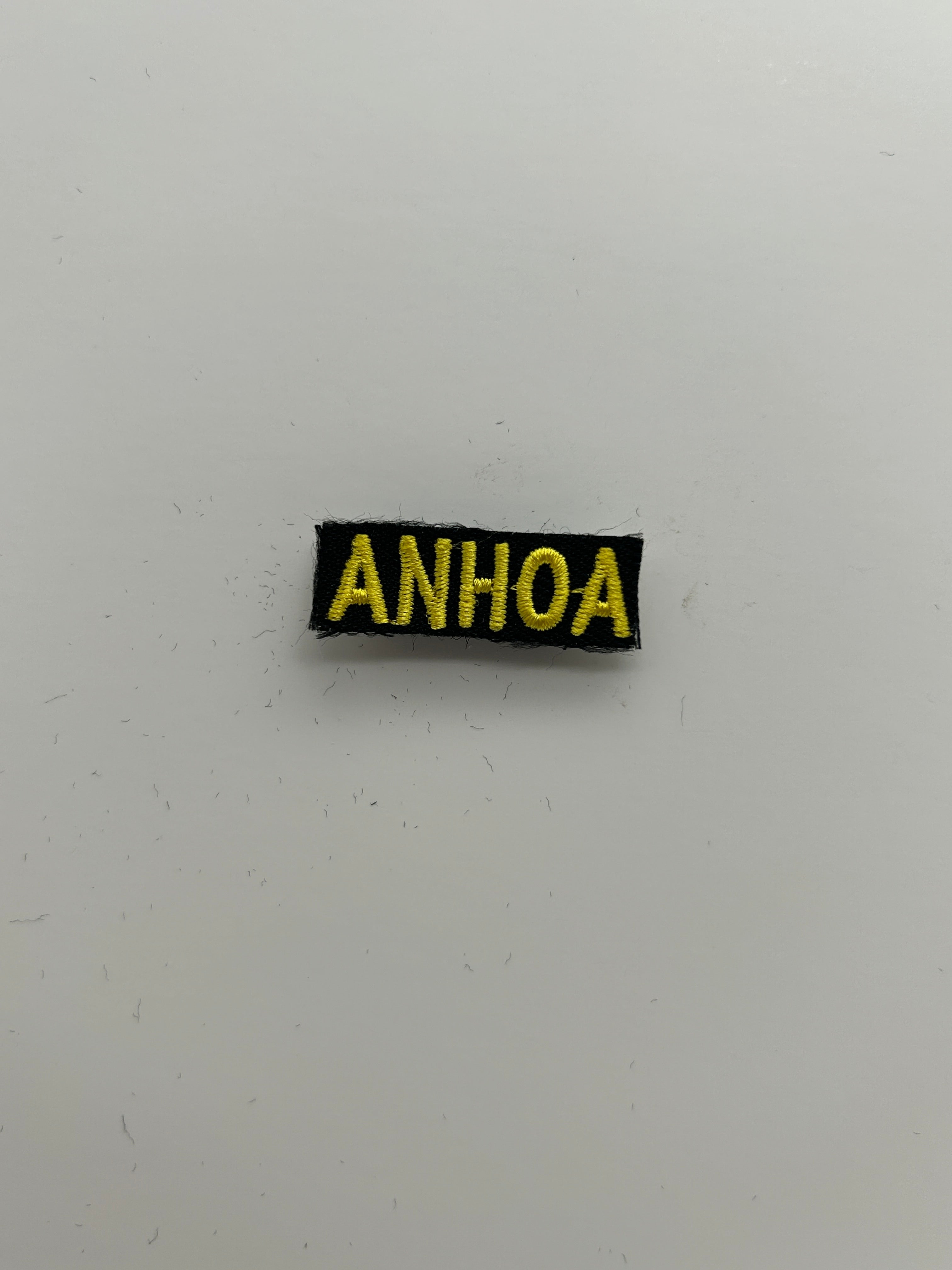 Military Patches: Tabs & Tiny Logo | ANHOA Condensed Text