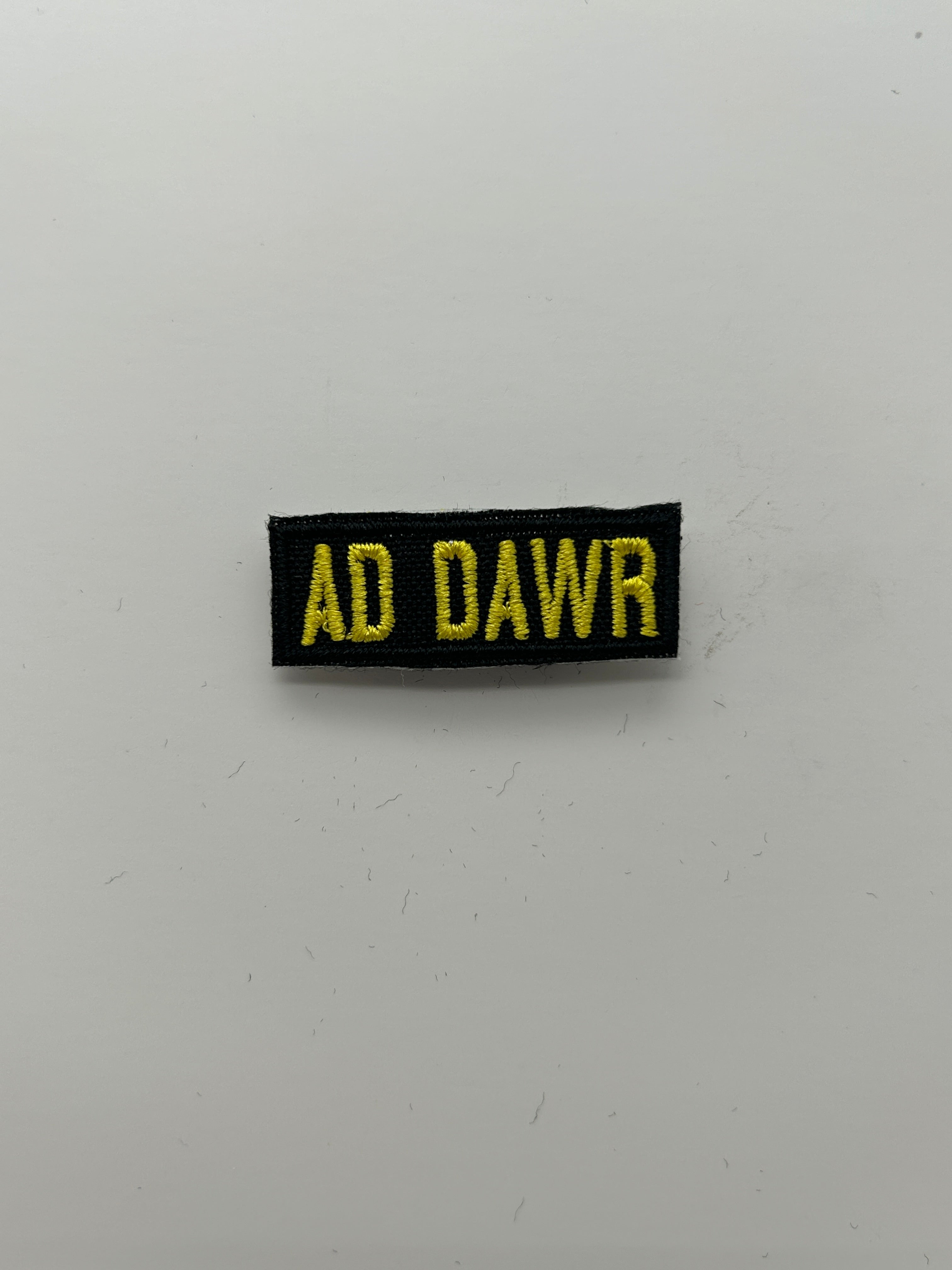 Military Patches: Tabs & Tiny Logo | AD DAWR