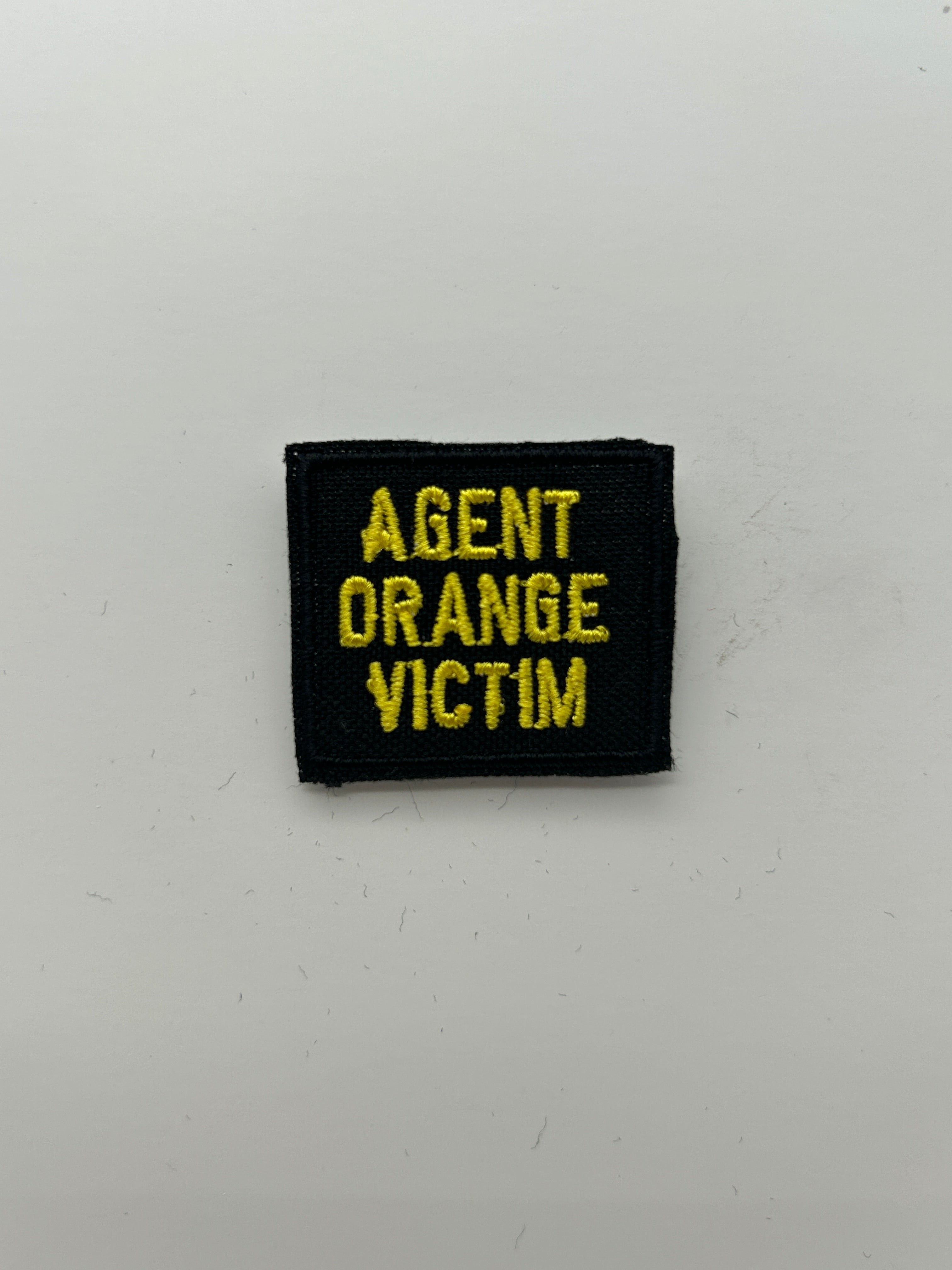 Military Patches: Tabs & Tiny Logo | A GENT ORANGE VICTIM