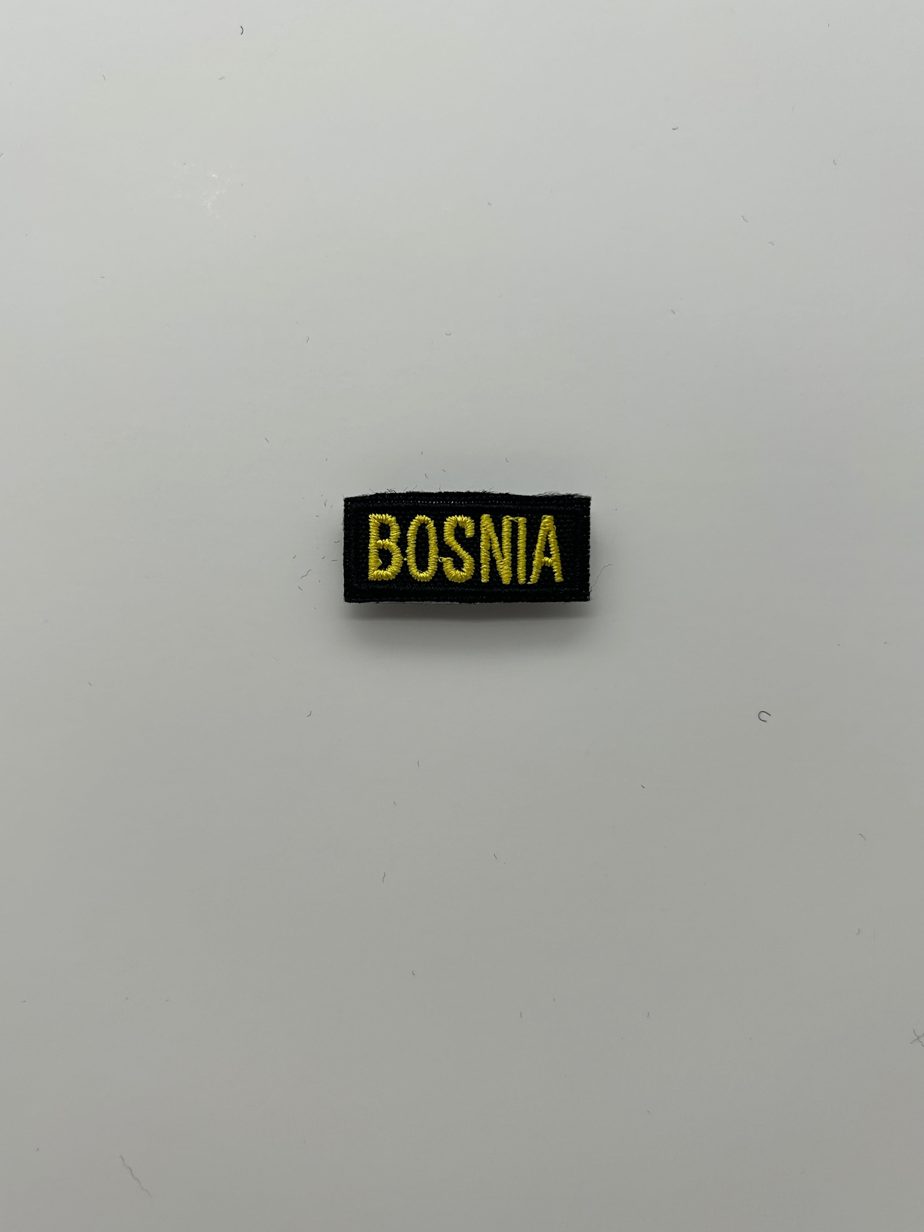 Military Patches: Tabs & Tiny Logo | BOSNIA