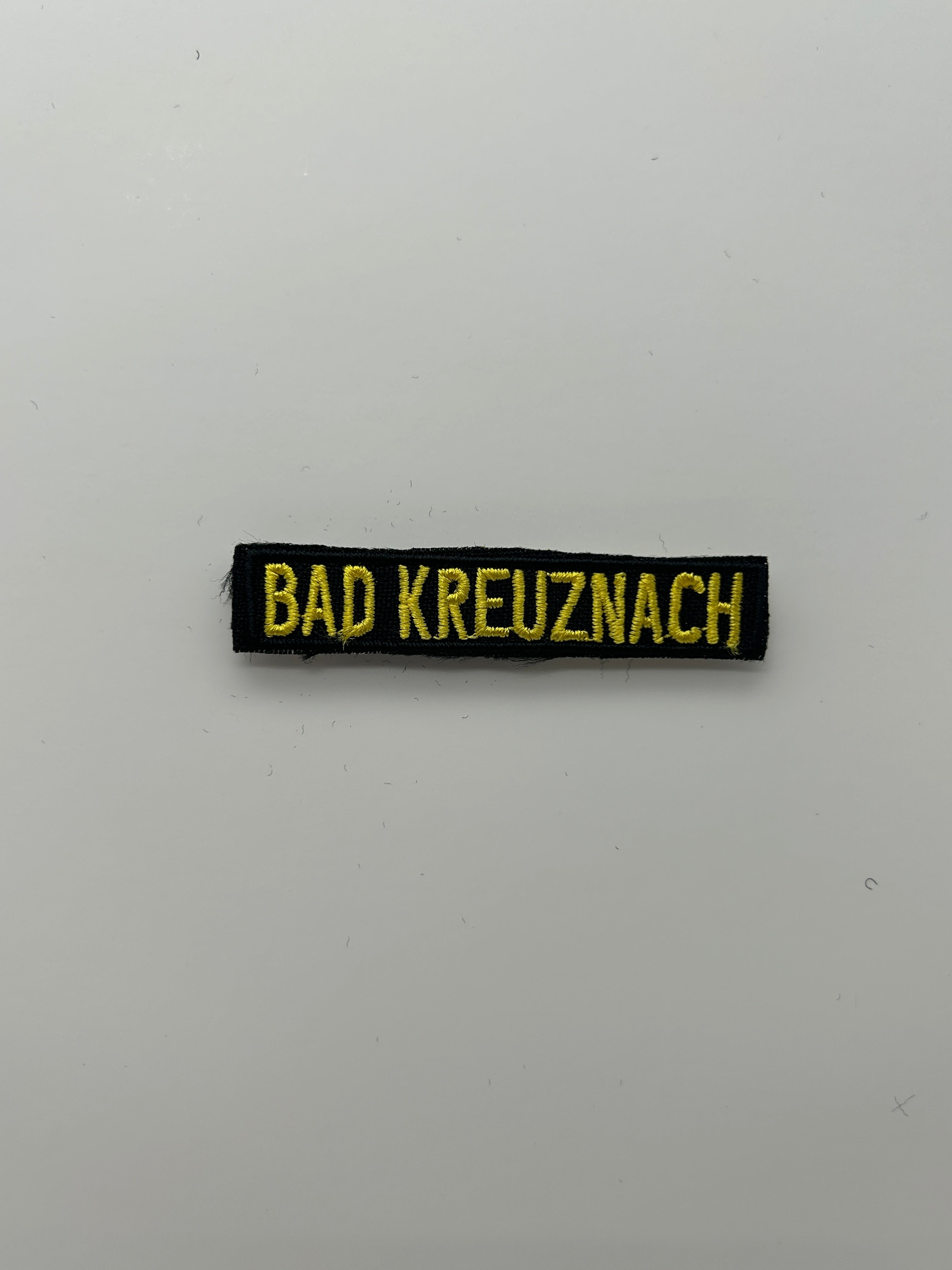 Military Patches: Tabs & Tiny Logo | BAD KREUZNACH