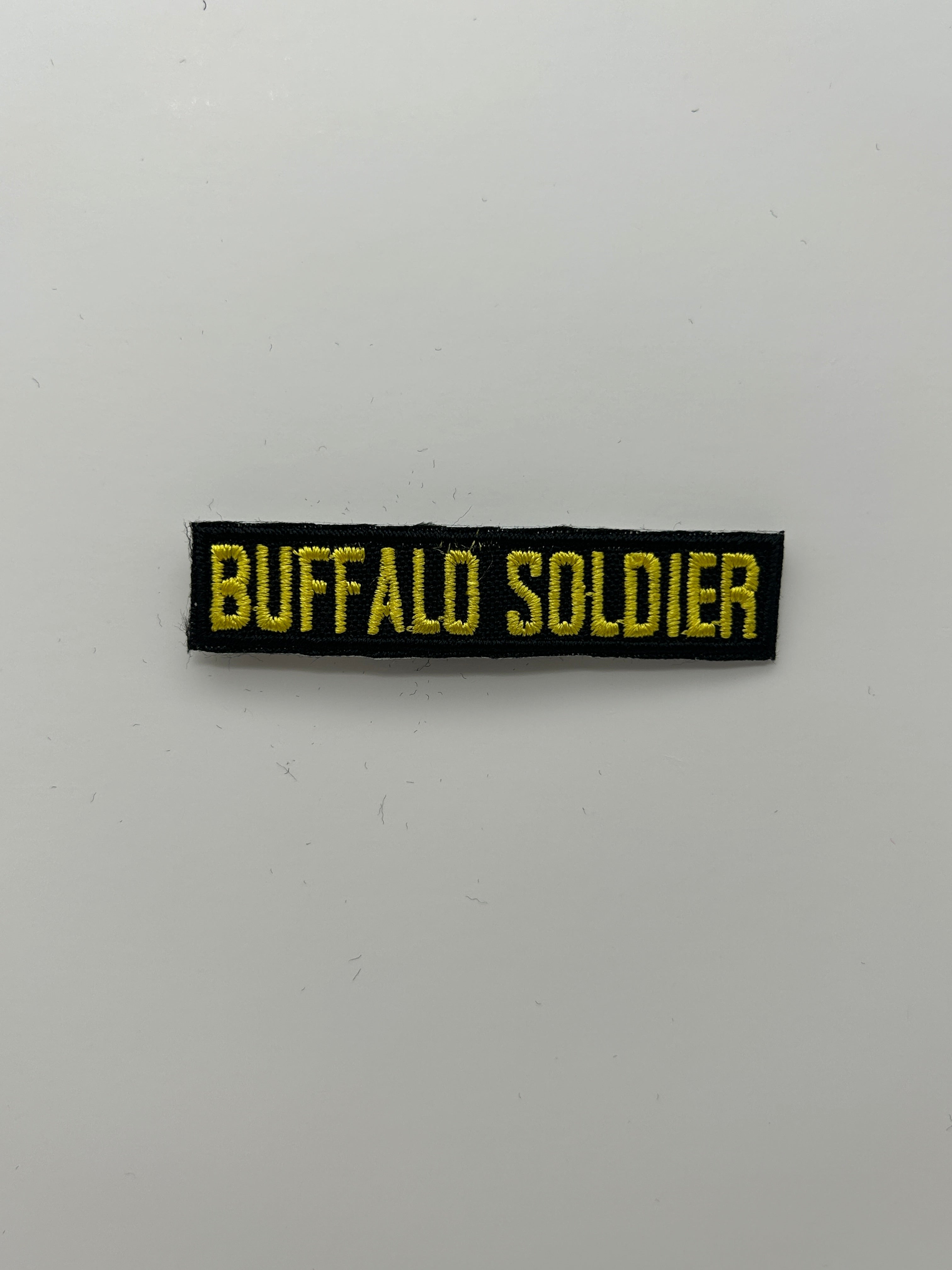 Military Patches: Tabs & Tiny Logo | BUFFALO SOLDIER