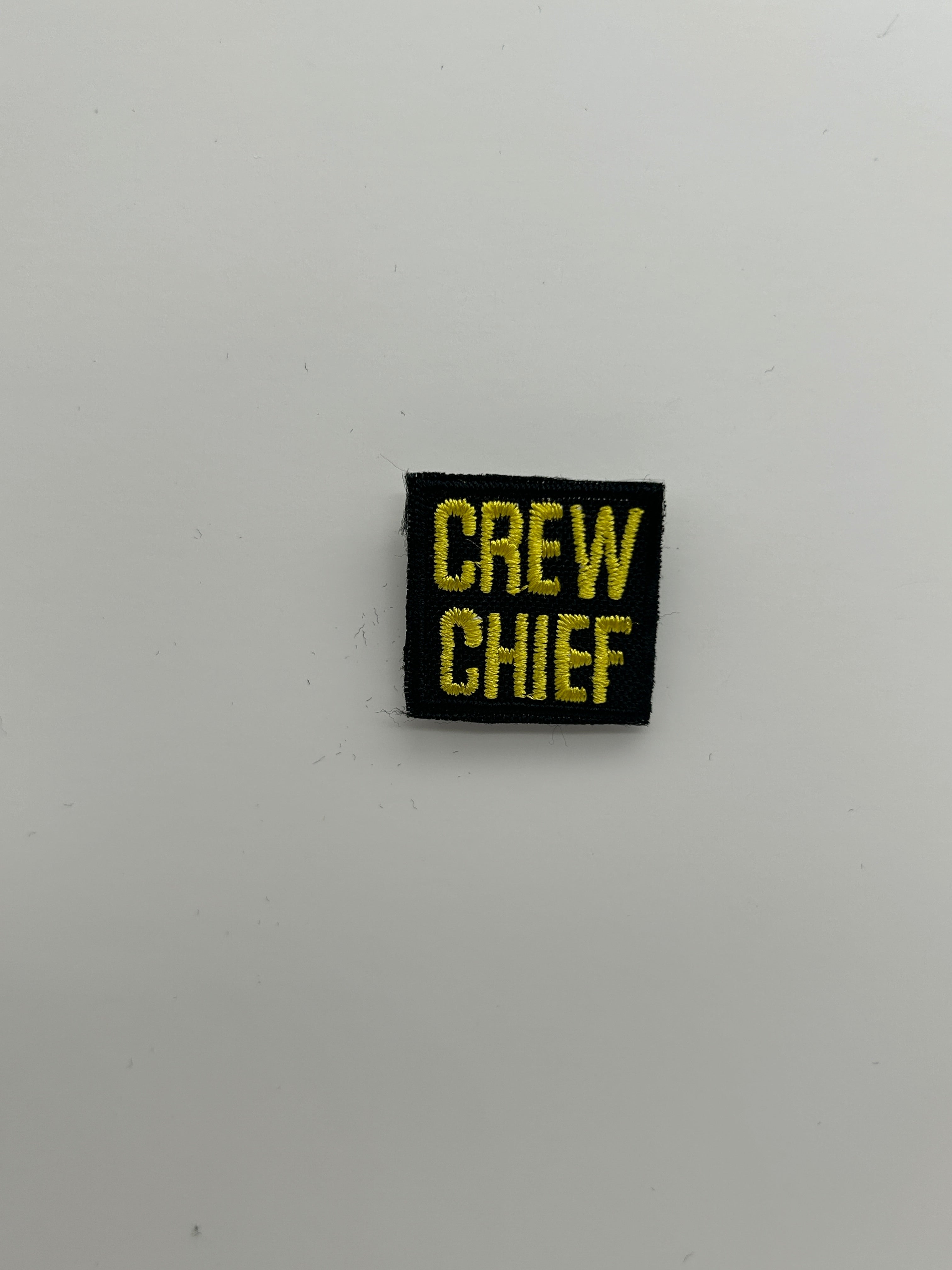 Military Patches: Tabs & Tiny Logo | CREW CHIEF