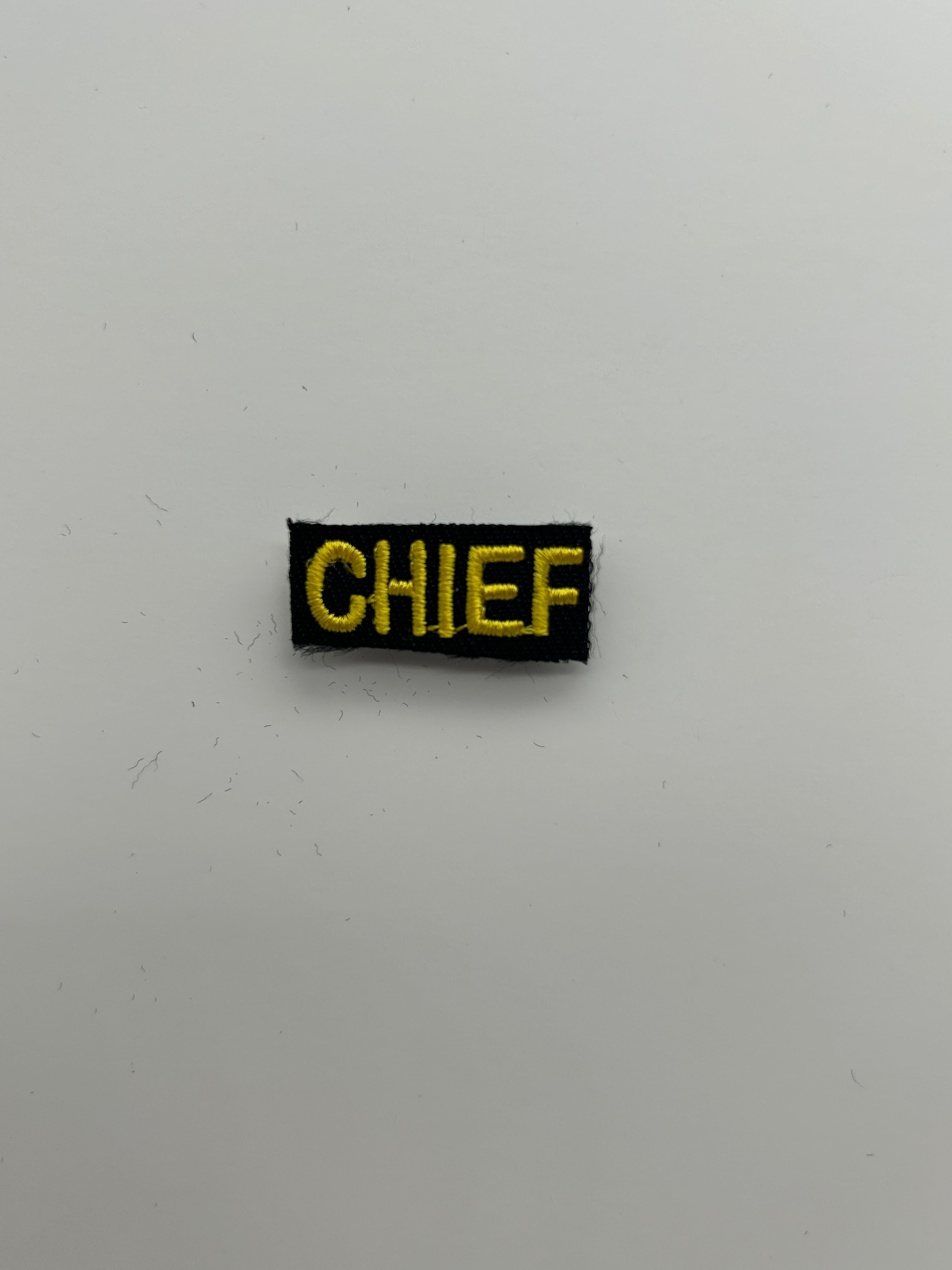 Military Patches: Tabs & Tiny Logo | CHIEF