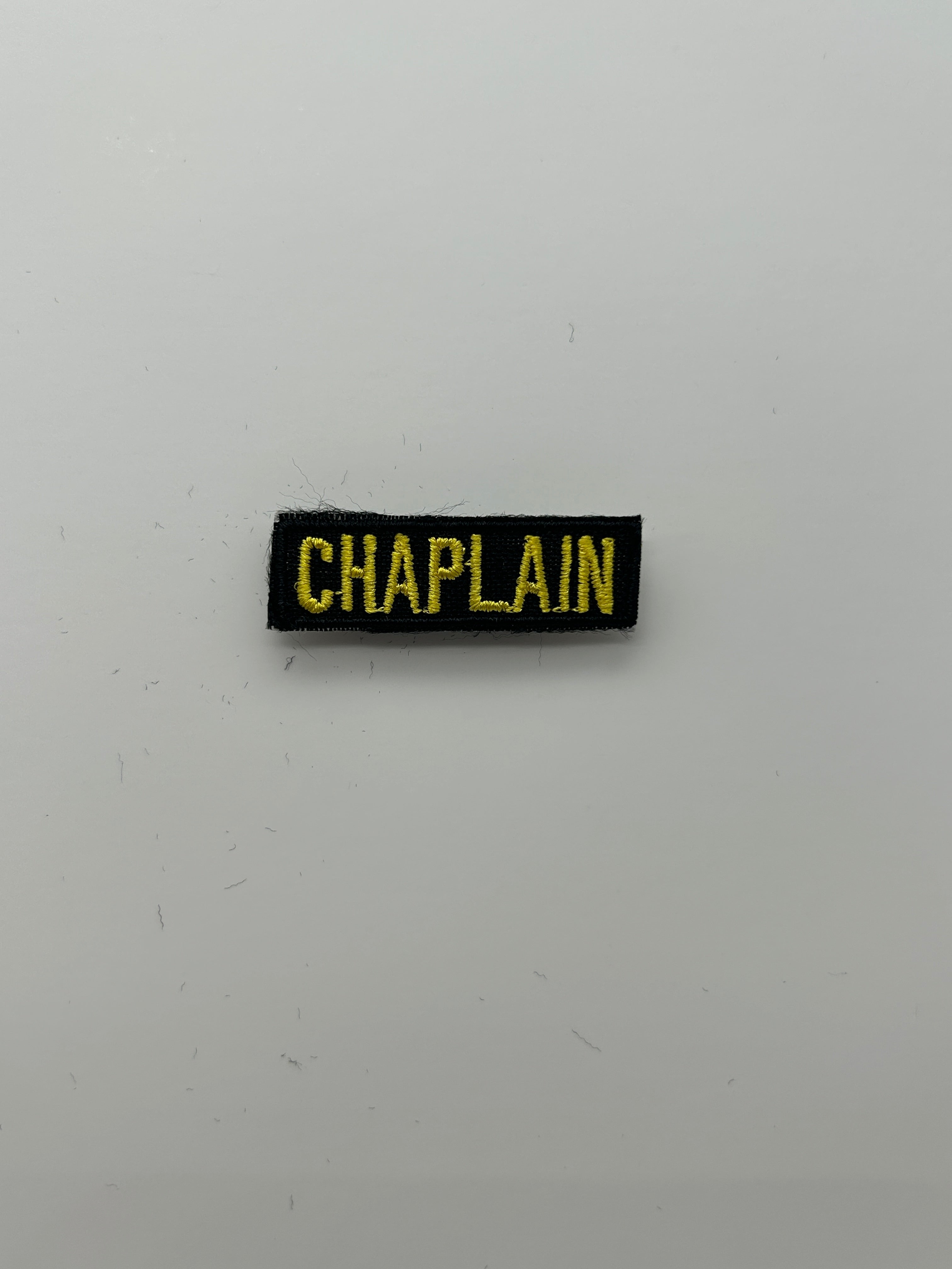 Military Patches: Tabs & Tiny Logo | CHAPLAIN