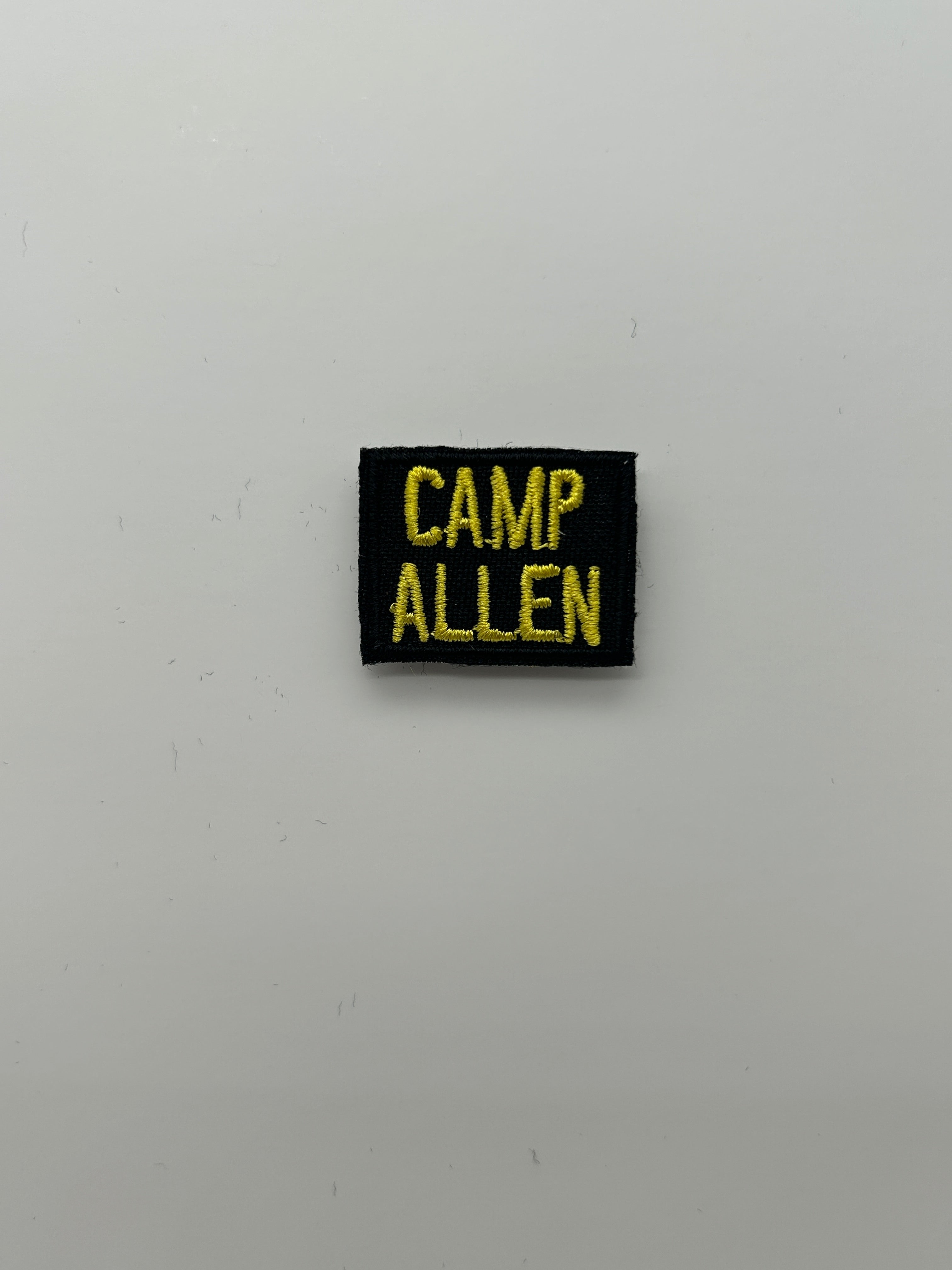 Military Patches: Tabs & Tiny Logo | CAMP ALLEN