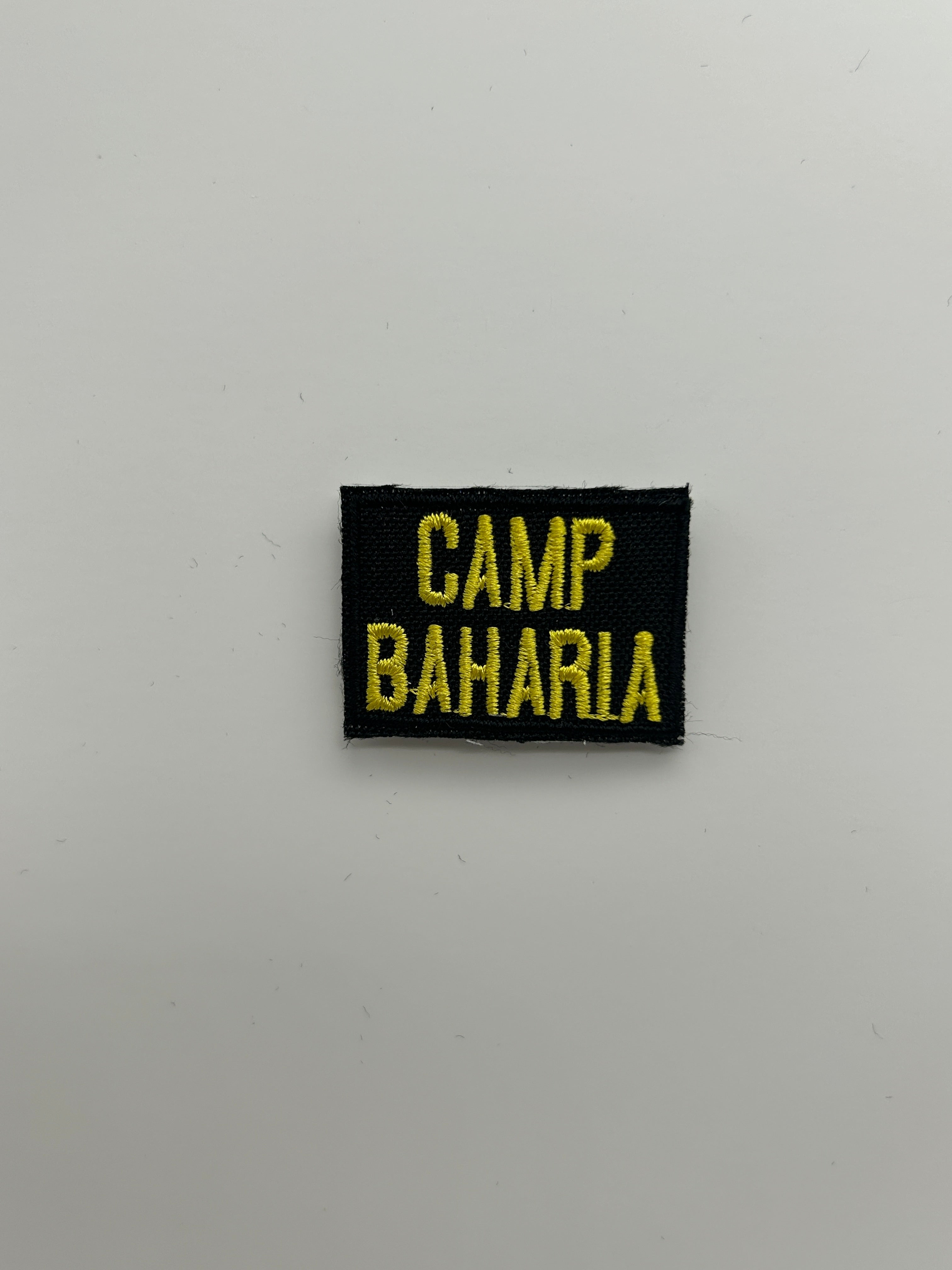 Military Patches: Tabs & Tiny Logo | CAMP BAHARIA
