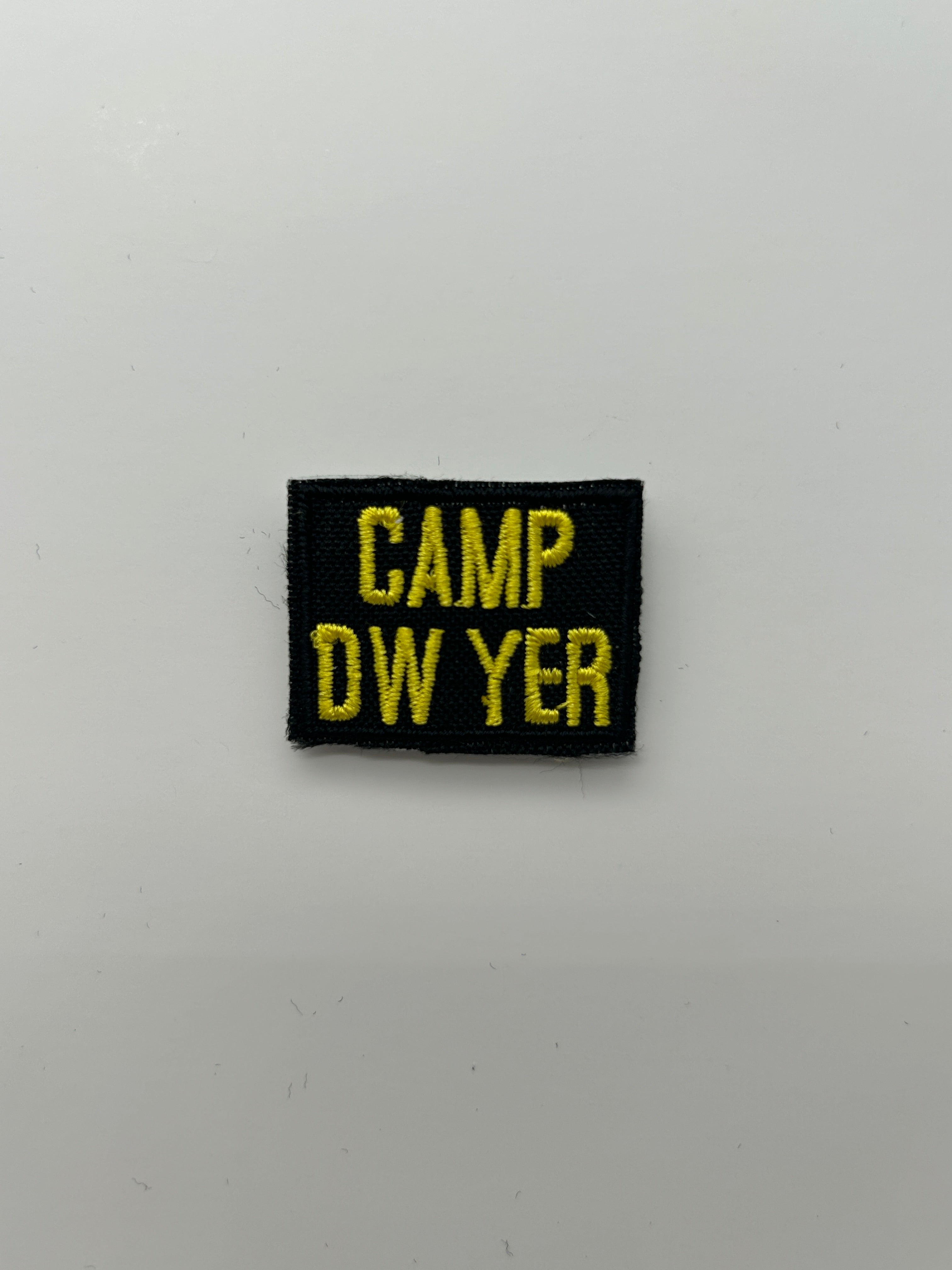 Military Patches: Tabs & Tiny Logo | CAMP DW YEAR