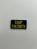 Military Patches: Tabs & Tiny Logo | CAMP H.M SMITH