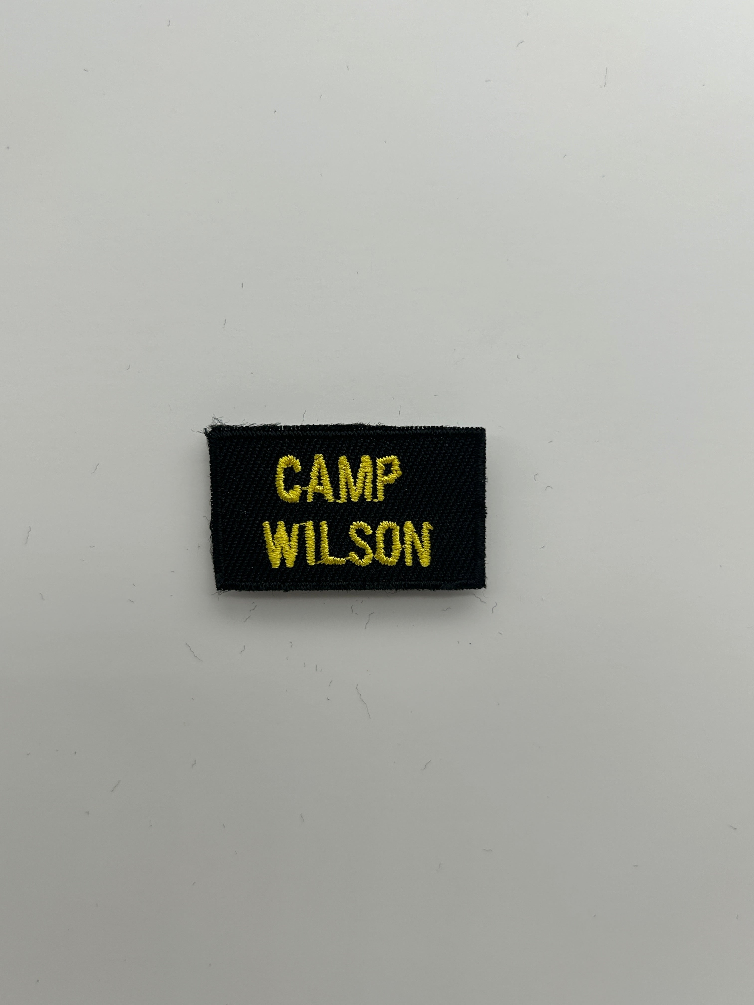 Military Patches: Tabs & Tiny Logo | CAMP WILSON