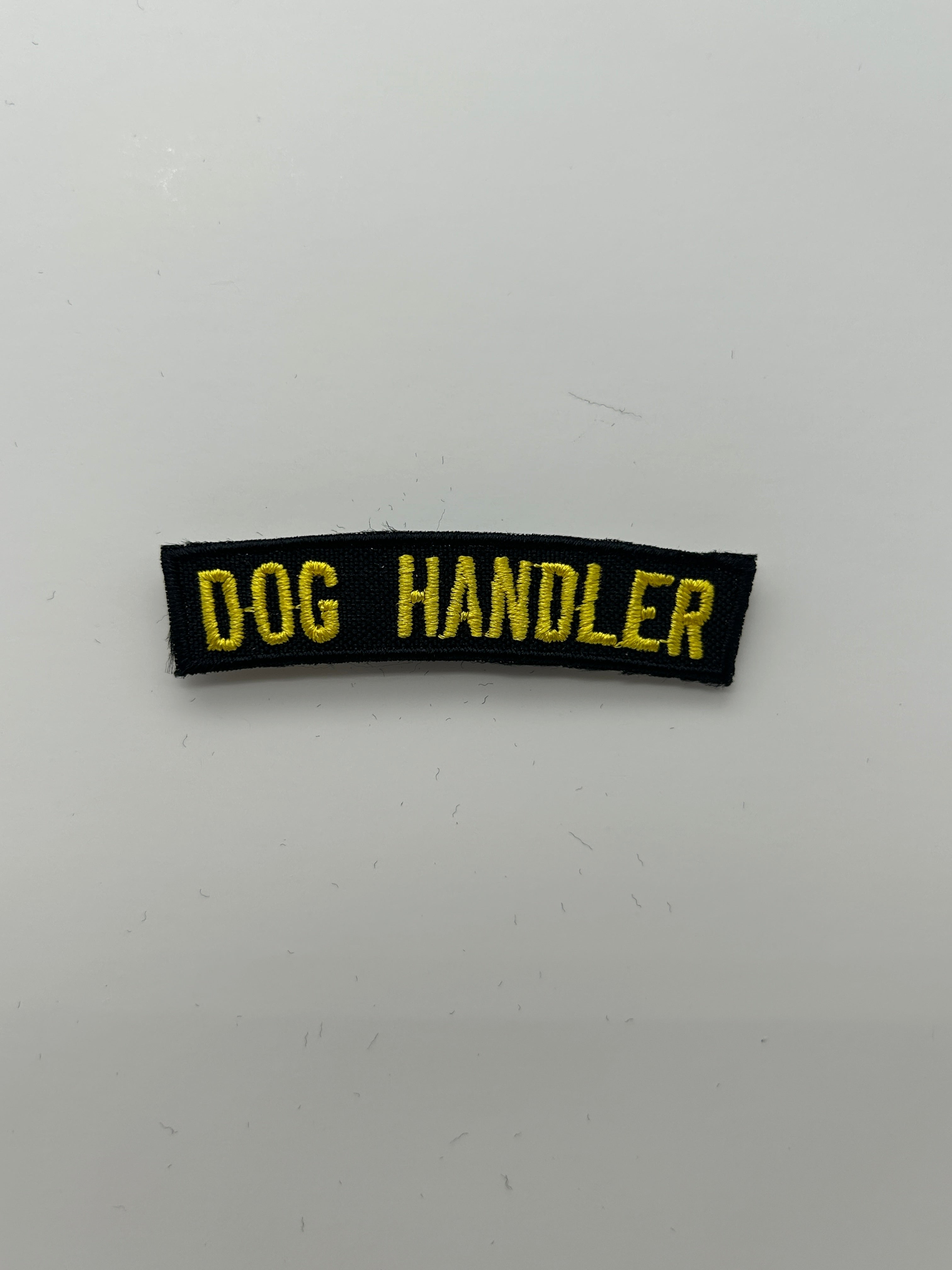 Military Patches: Tabs & Tiny Logo | DOG HANDLER