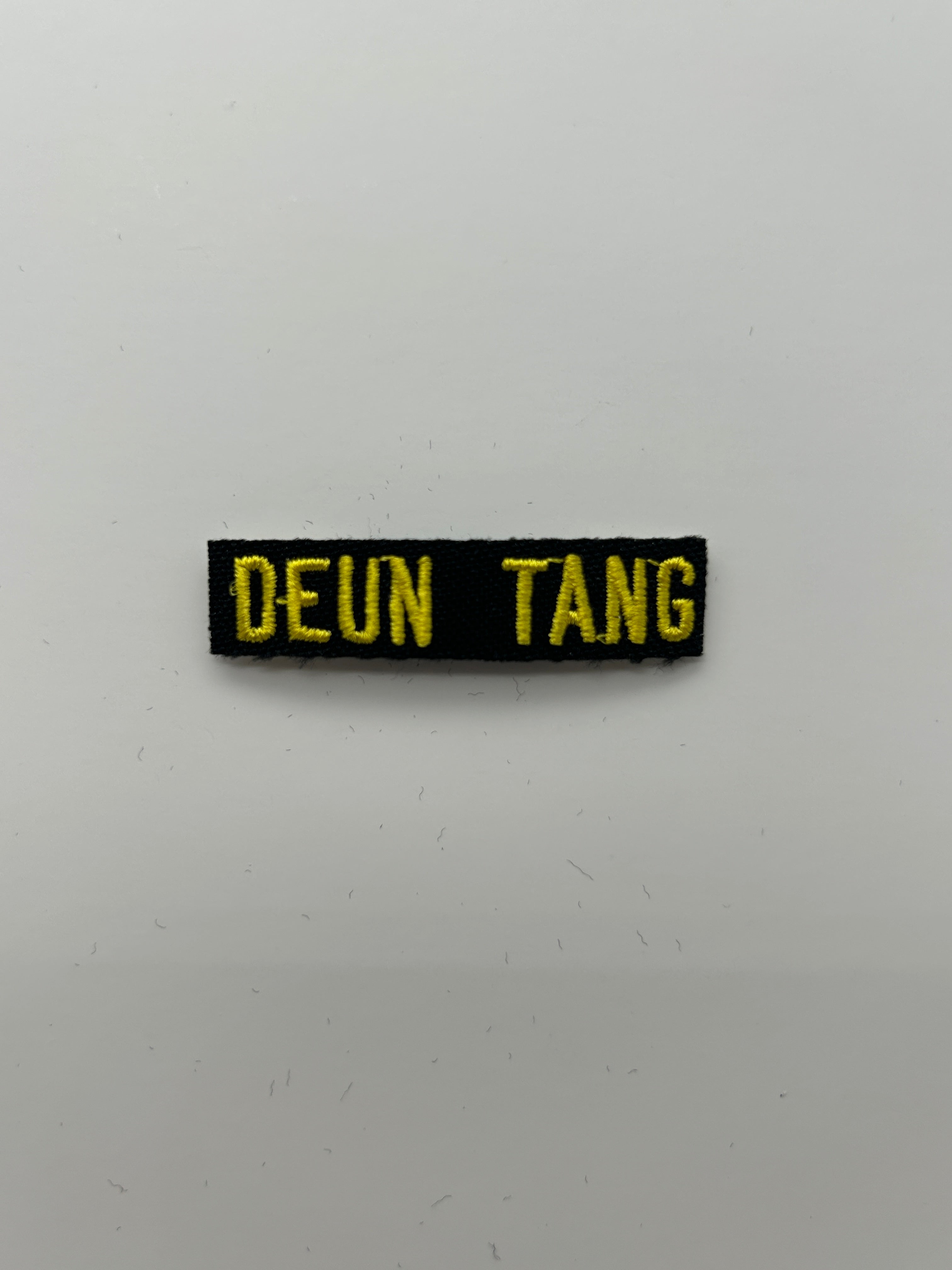 Military Patches: Tabs & Tiny Logo | DEUN TANG