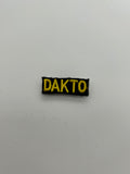 Military Patches: Tabs & Tiny Logo | DAKTO