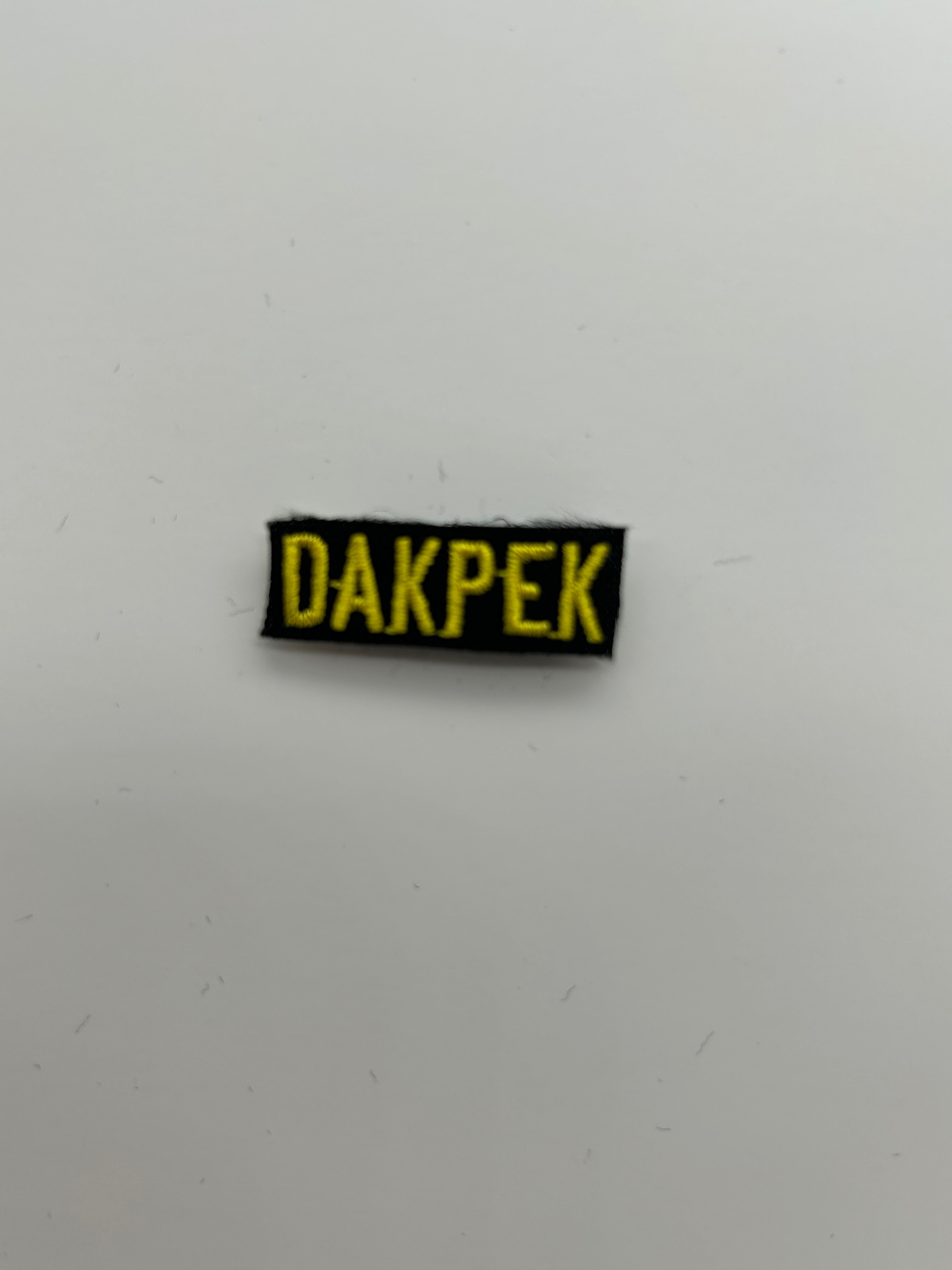 Military Patches: Tabs & Tiny Logo | DAKPEK