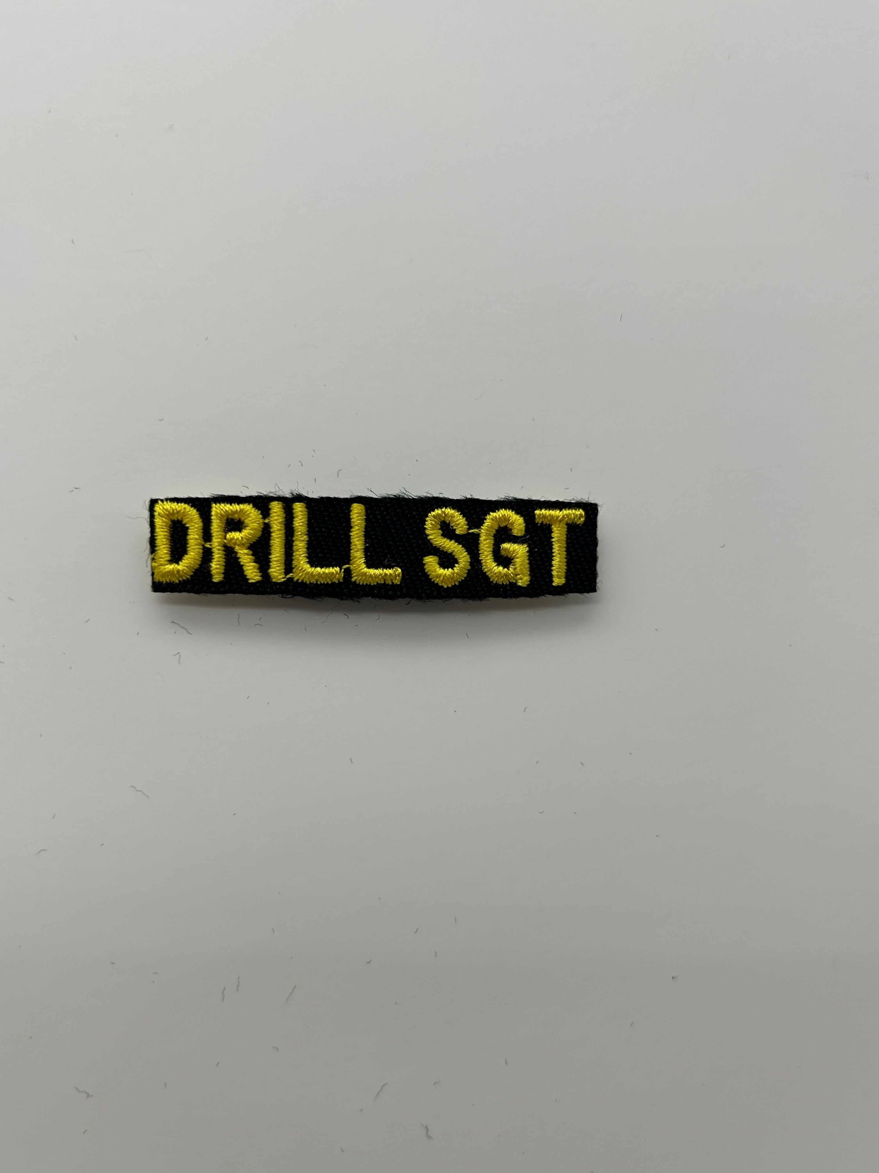 Military Patches: Tabs & Tiny Logo | DRILL SGT