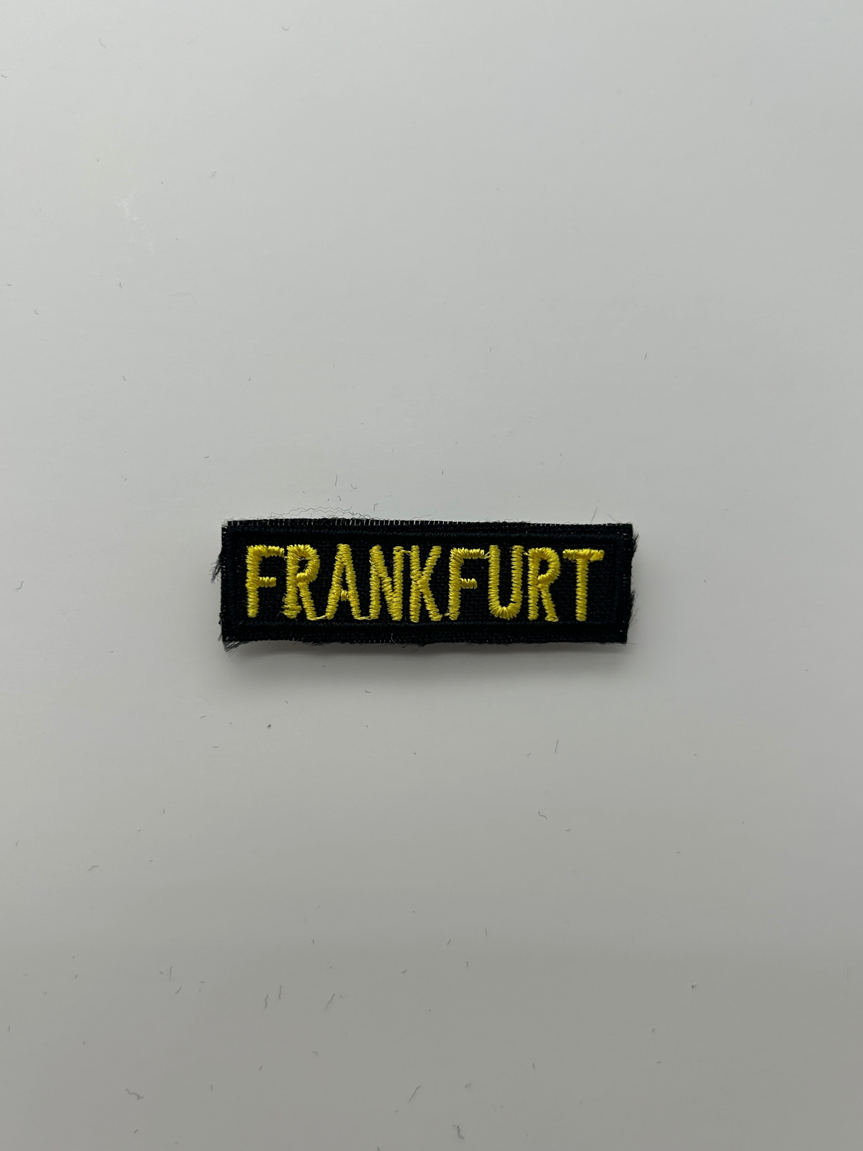 Military Patches: Tabs & Tiny Logo | FRANKFURT