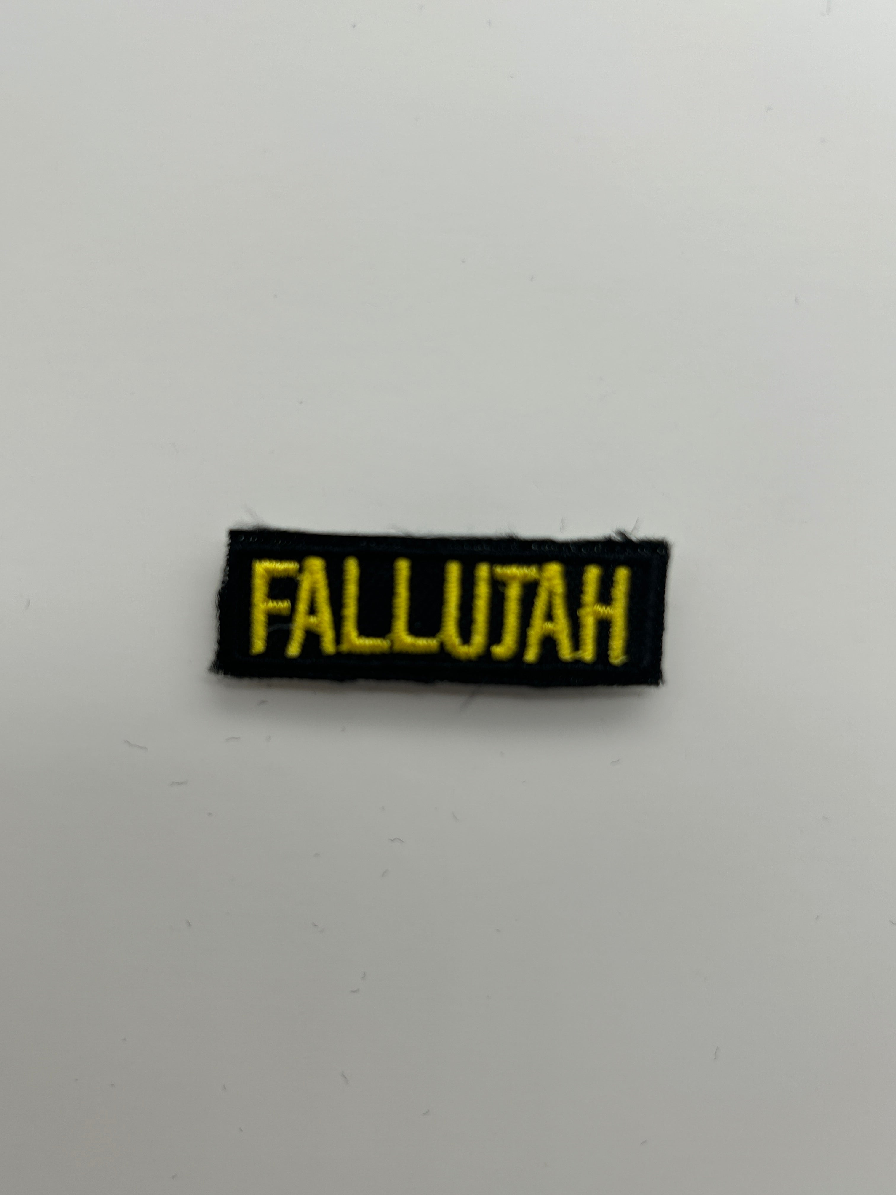 Military Patches: Tabs & Tiny Logo | FALLUJAH