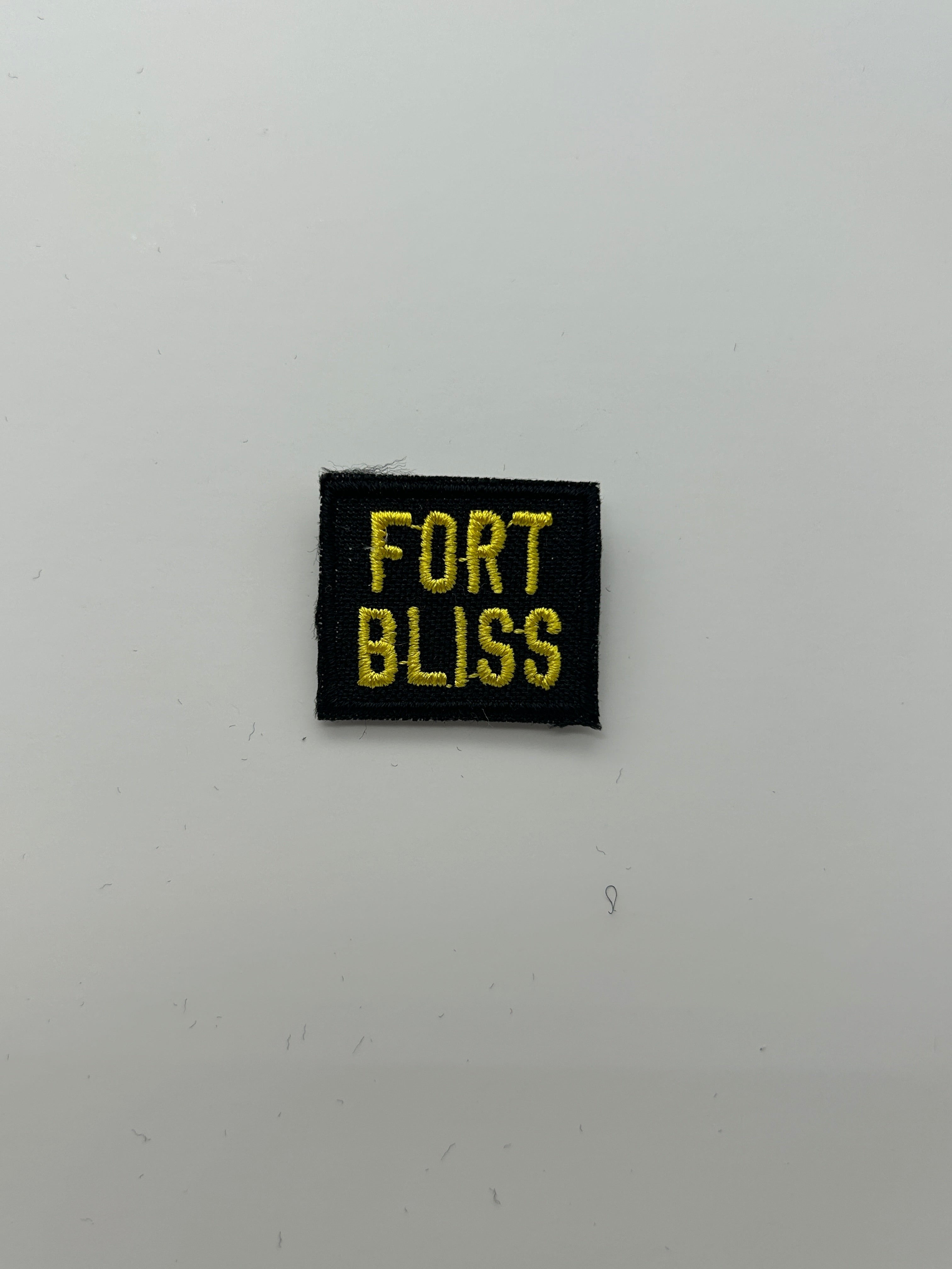 Military Patches: Tabs & Tiny Logo | FORT BLISS
