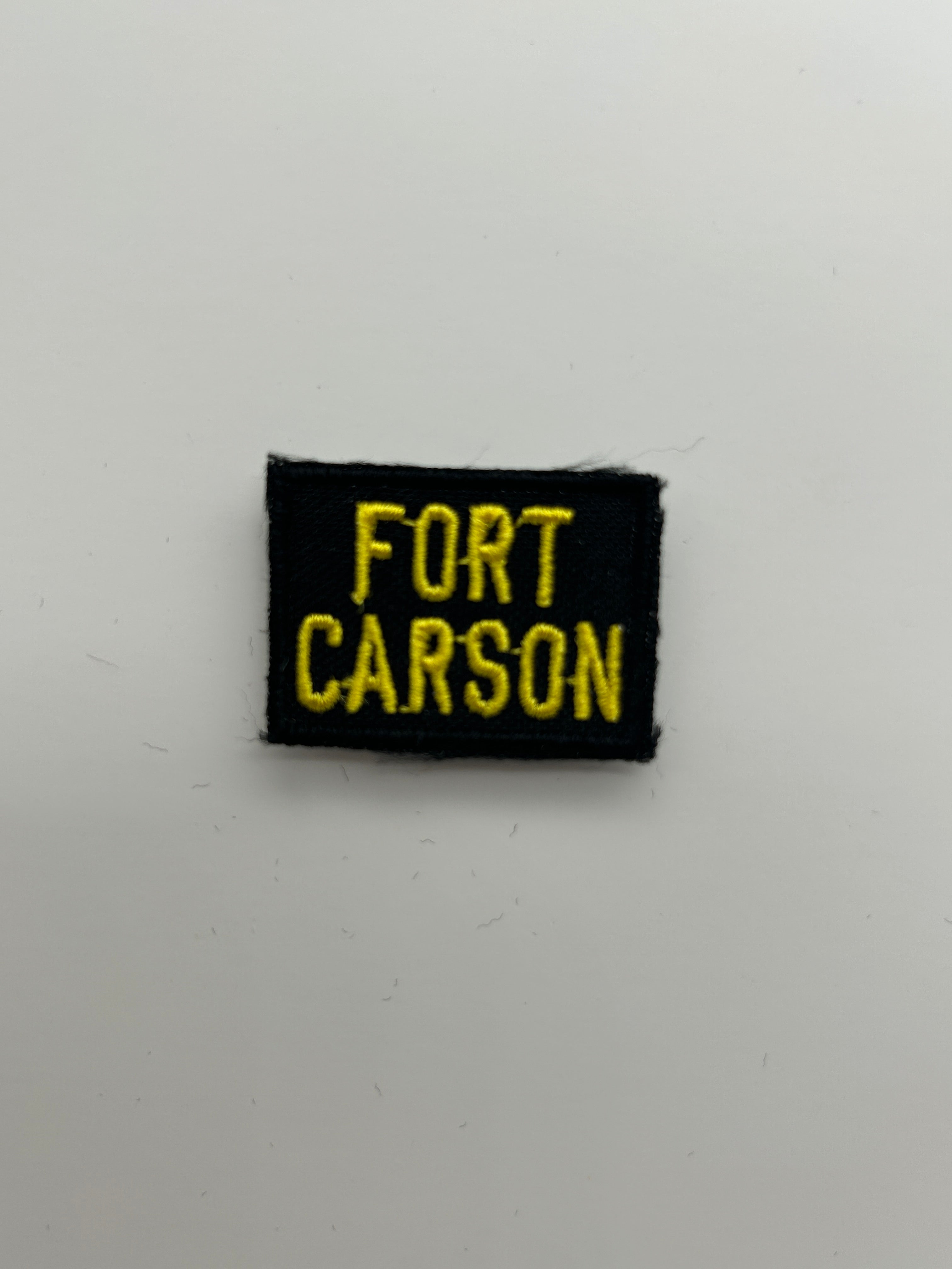Military Patches: Tabs & Tiny Logo | FORT CARSON
