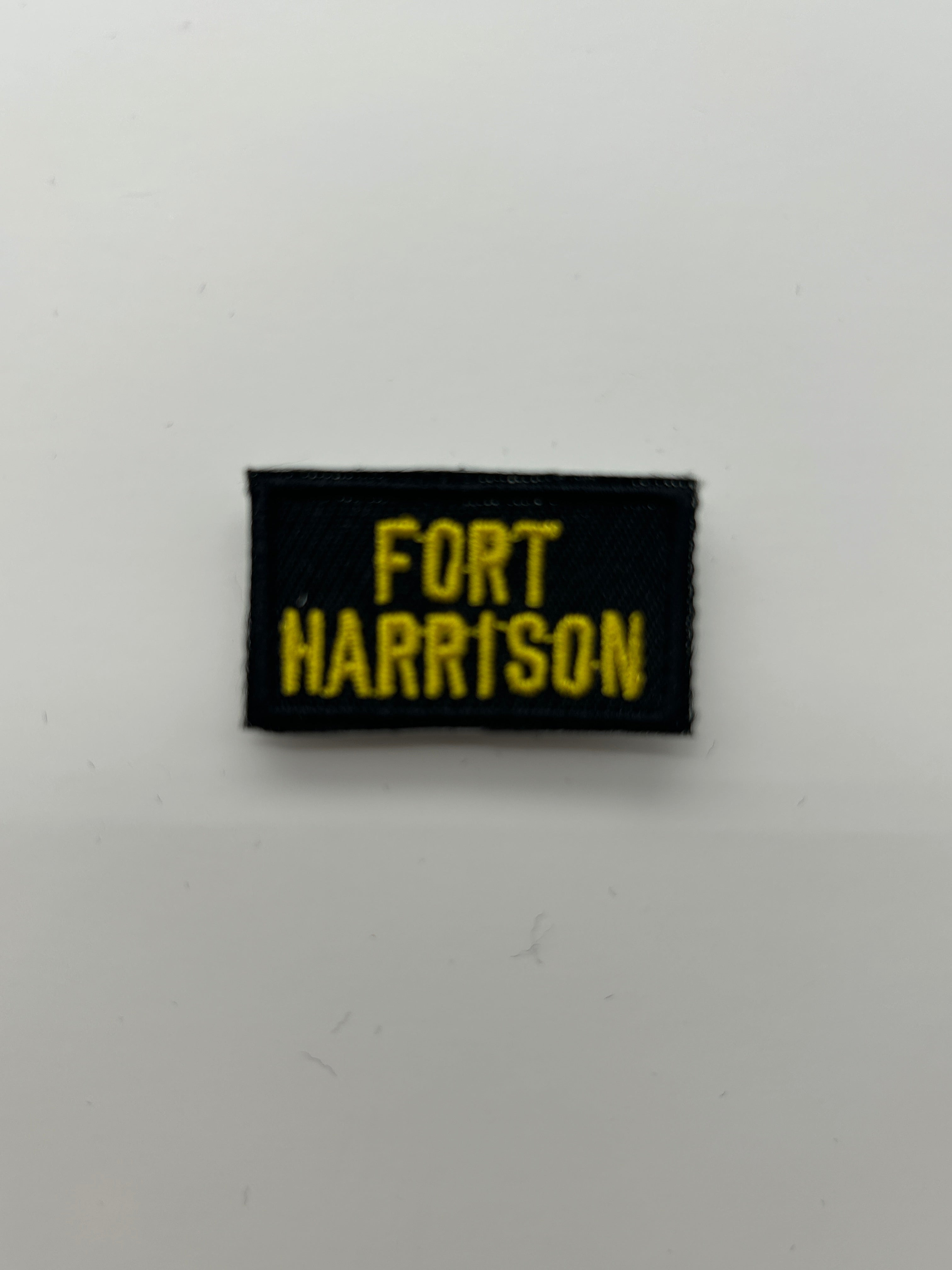 Military Patches: Tabs & Tiny Logo | FORT HARRISON