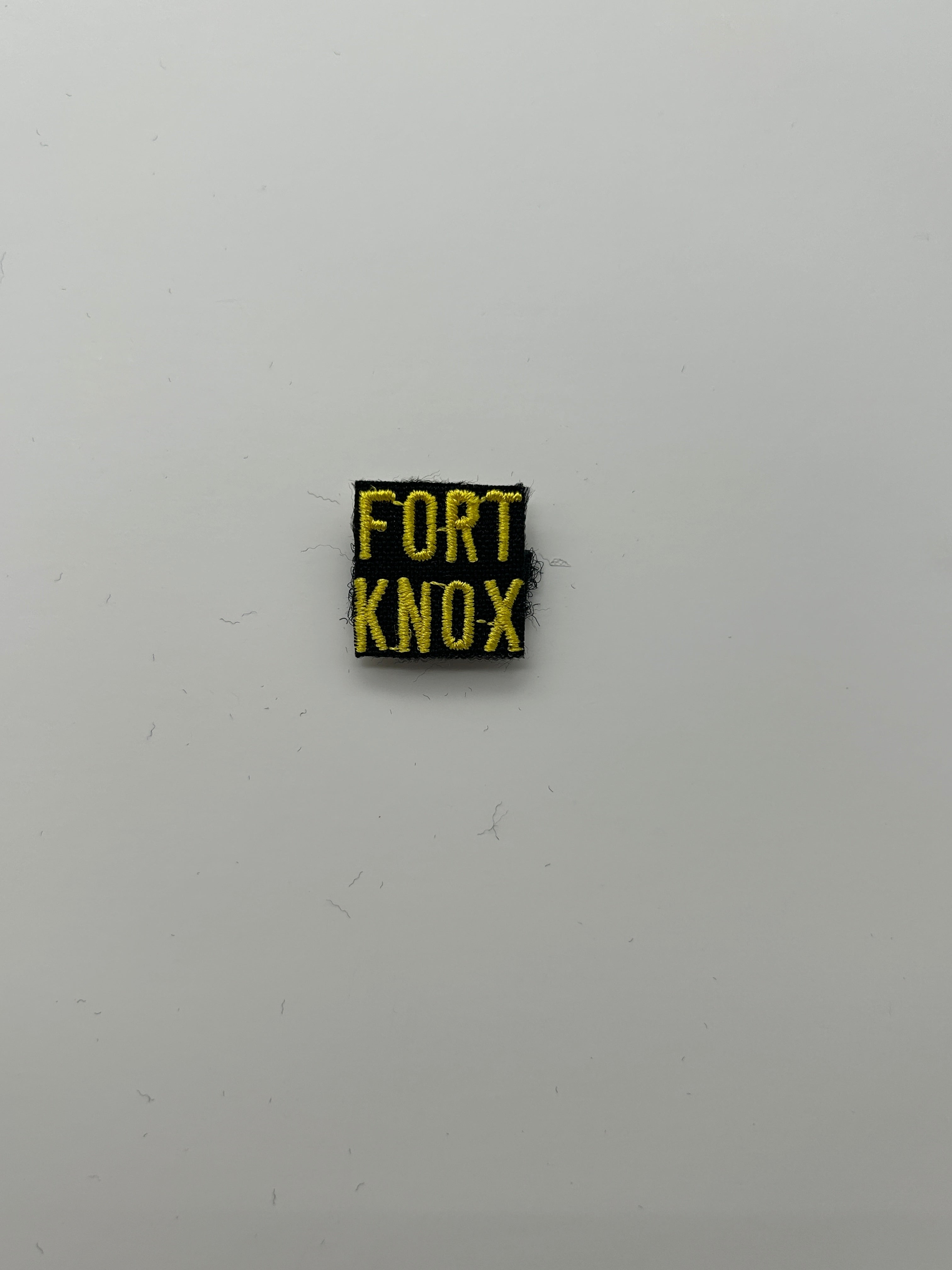 Military Patches: Tabs & Tiny Logo | FORT KNOX