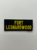 Military Patches: Tabs & Tiny Logo | FORT LEONARDWOOD