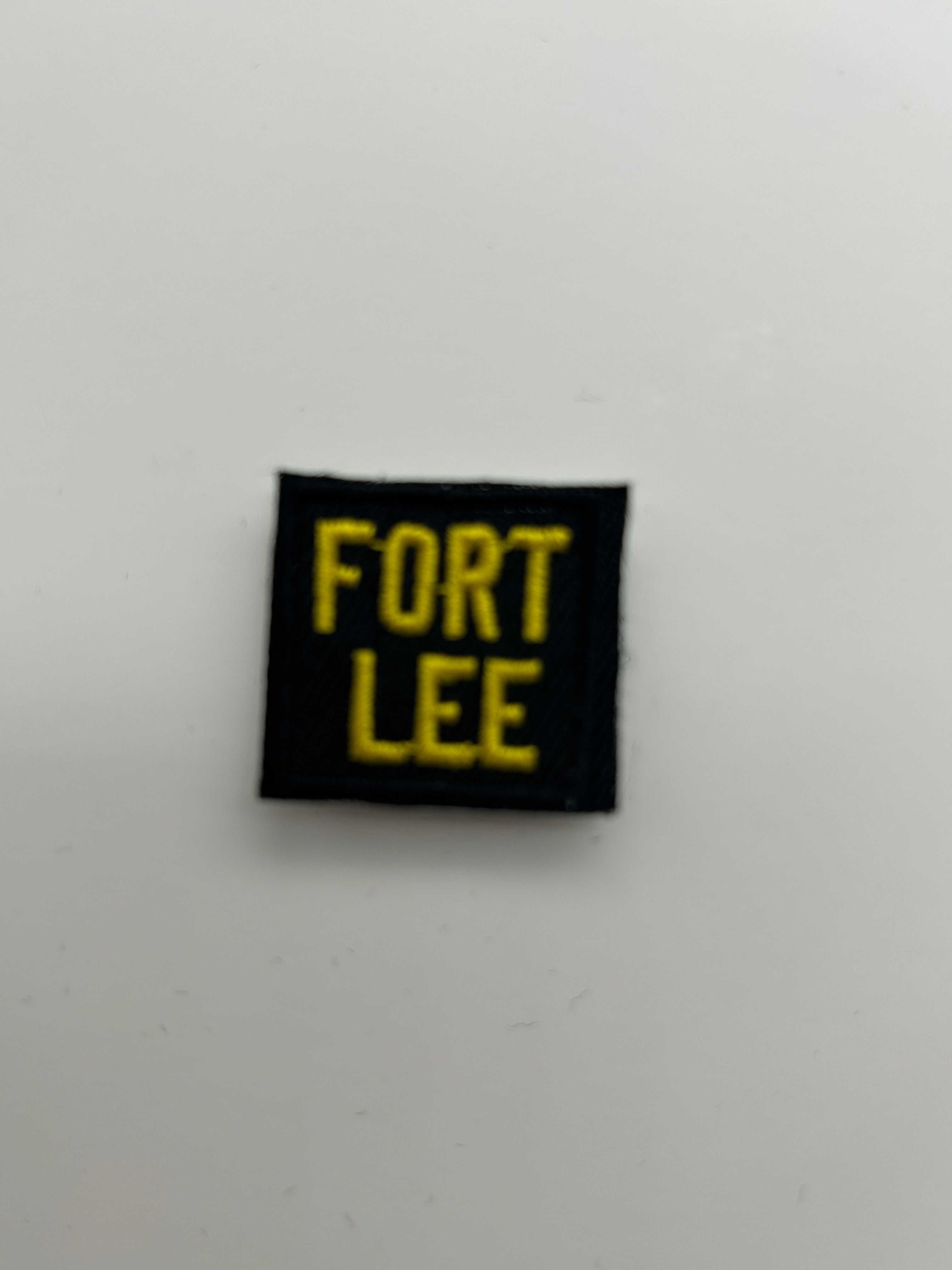 Military Patches: Tabs & Tiny Logo | FORT LEE