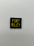 Military Patches: Tabs & Tiny Logo | FORT RILEY