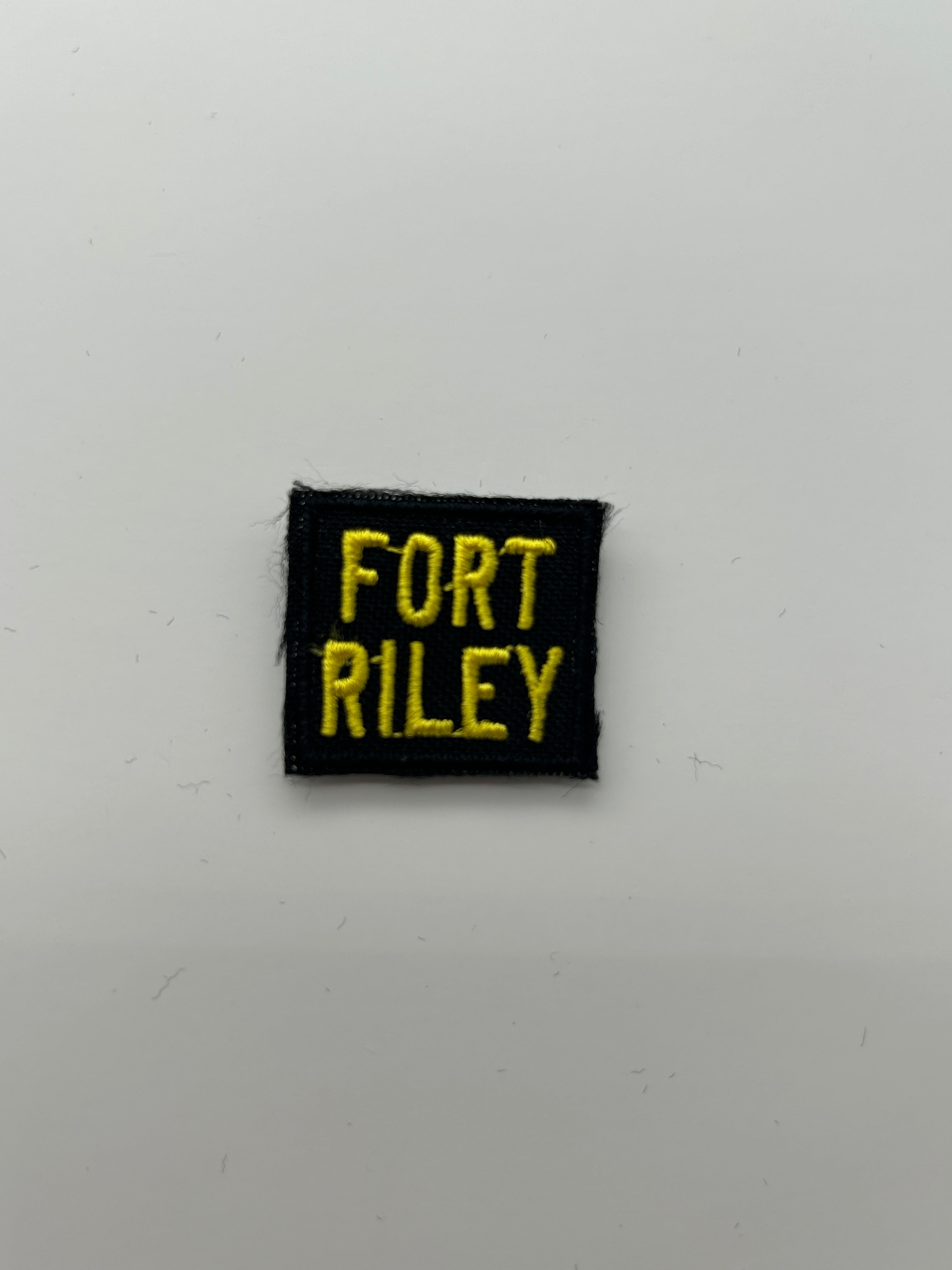 Military Patches: Tabs & Tiny Logo | FORT RILEY