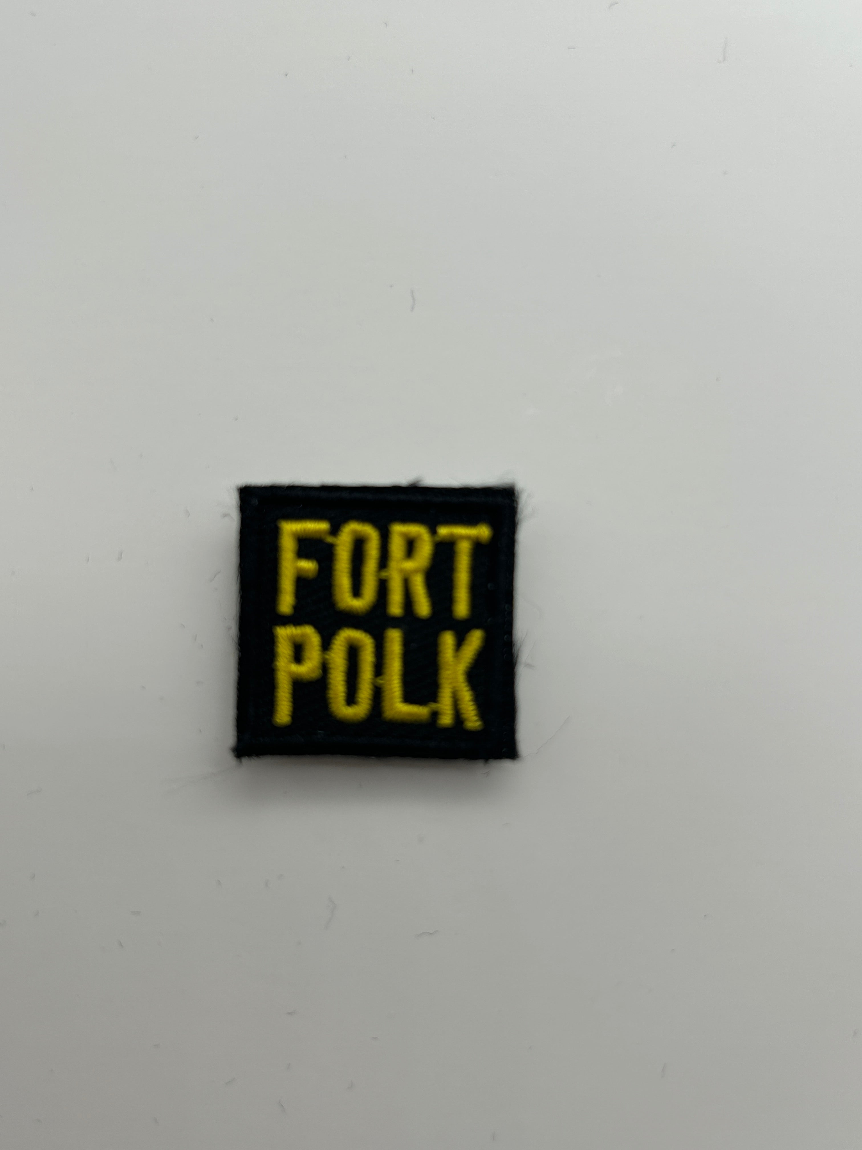 Military Patches: Tabs & Tiny Logo | FORT POLK