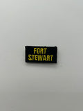 Military Patches: Tabs & Tiny Logo | FORT STEWART