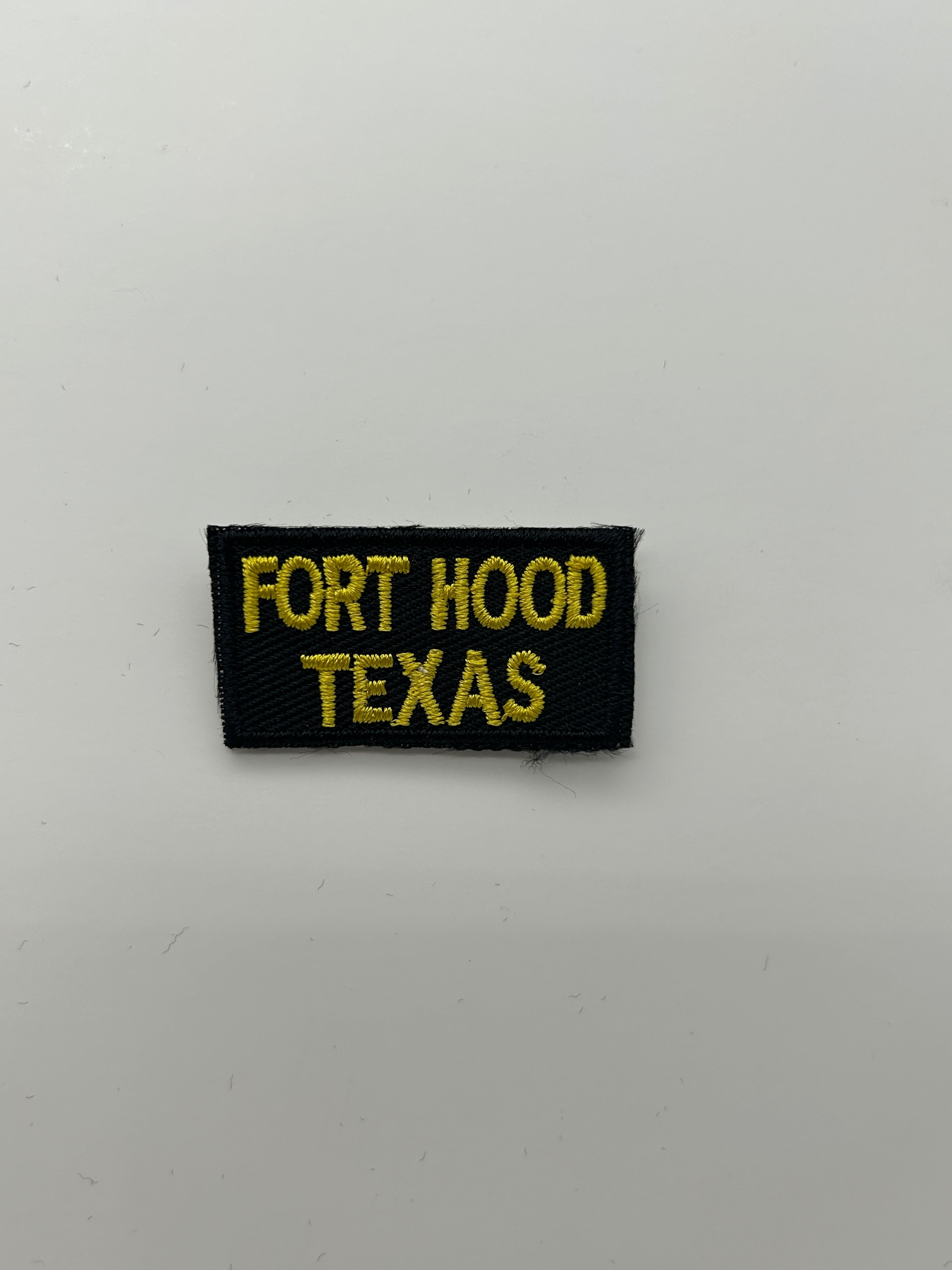 Military Patches: Tabs & Tiny Logo | FORT HOOD TEXAS