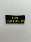 Military Patches: Tabs & Tiny Logo | FORT SAM HOUSTON