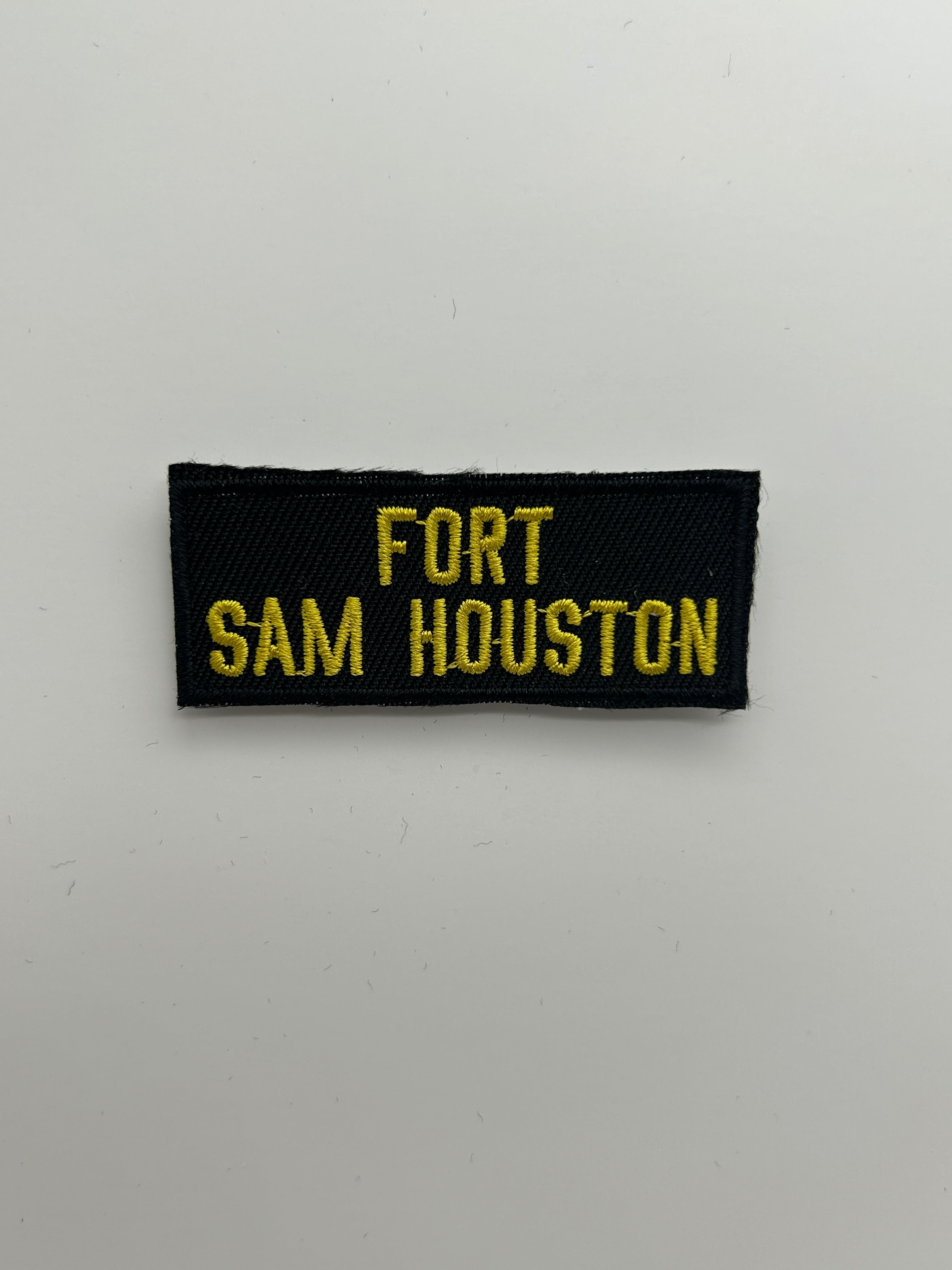 Military Patches: Tabs & Tiny Logo | FORT SAM HOUSTON