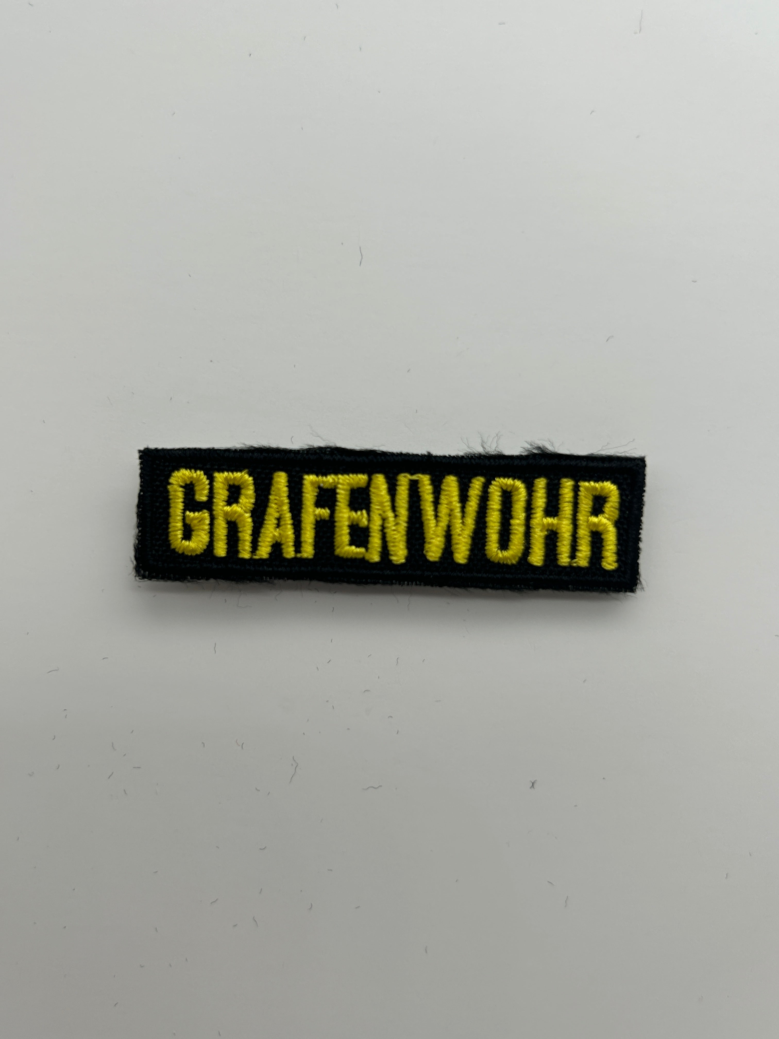 Military Patches: Tabs & Tiny Logo | GRAFENWOHR