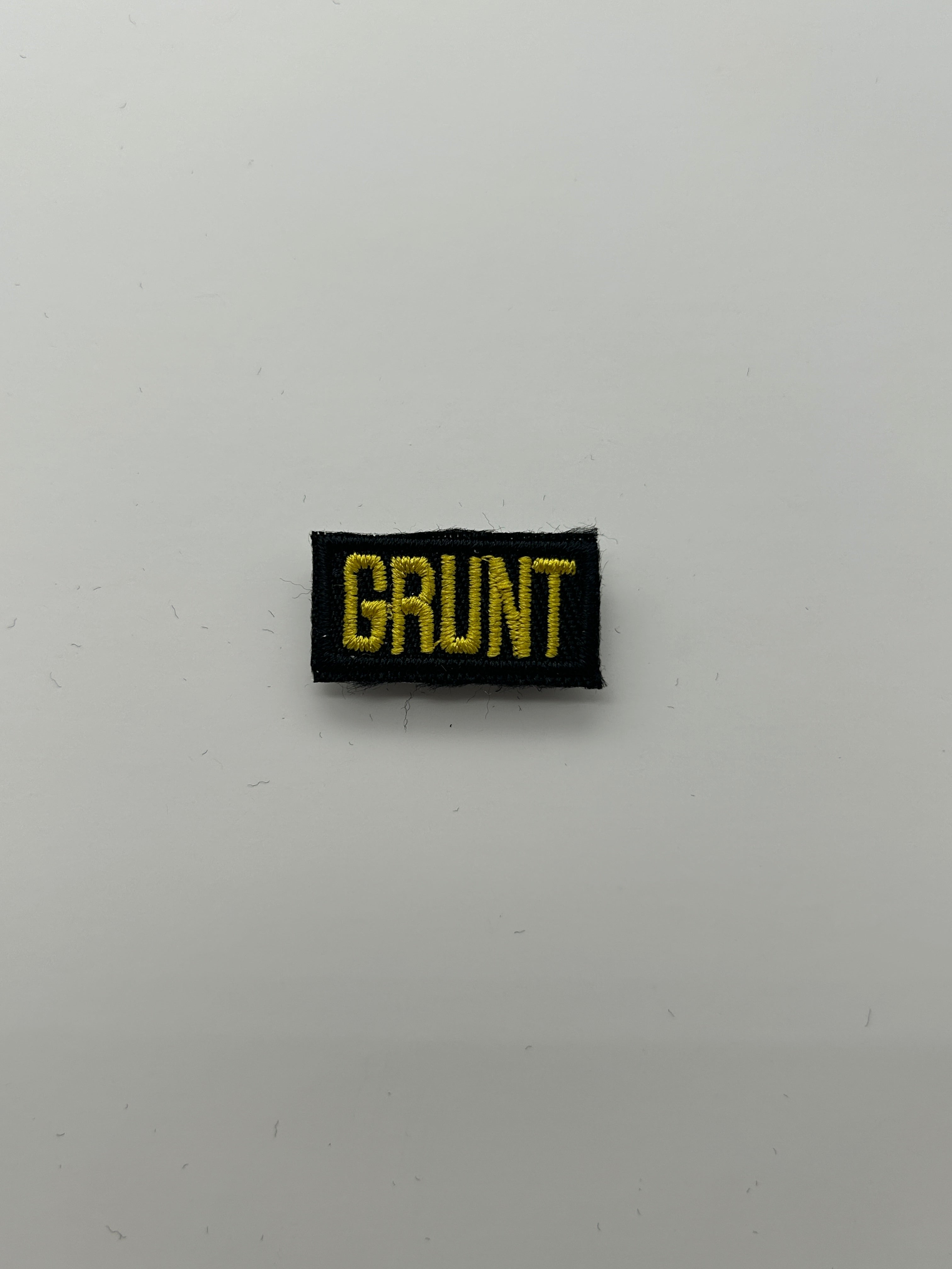 Military Patches: Tabs & Tiny Logo | GRUNT