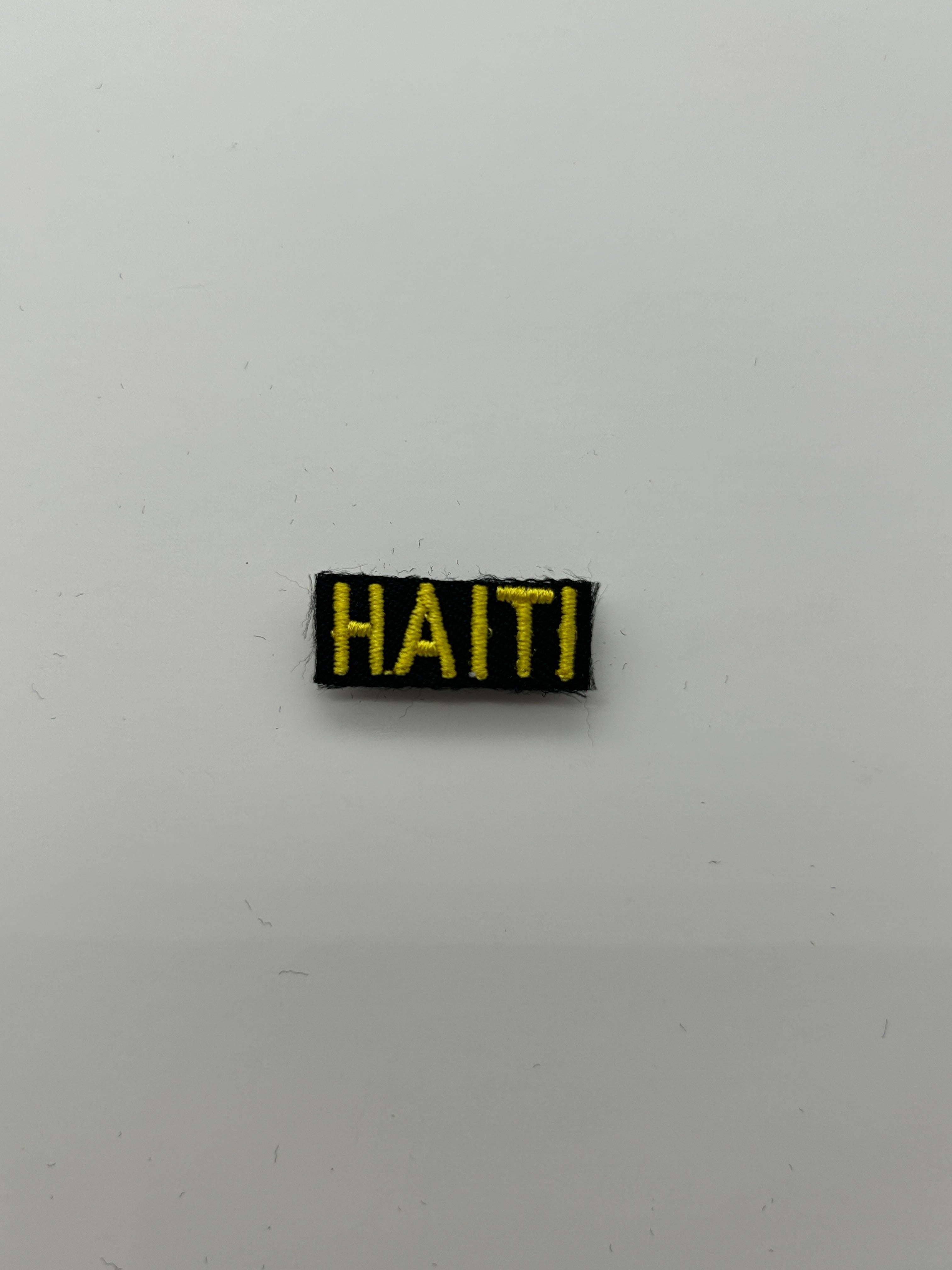 Military Patches: Tabs & Tiny Logo | HAITI