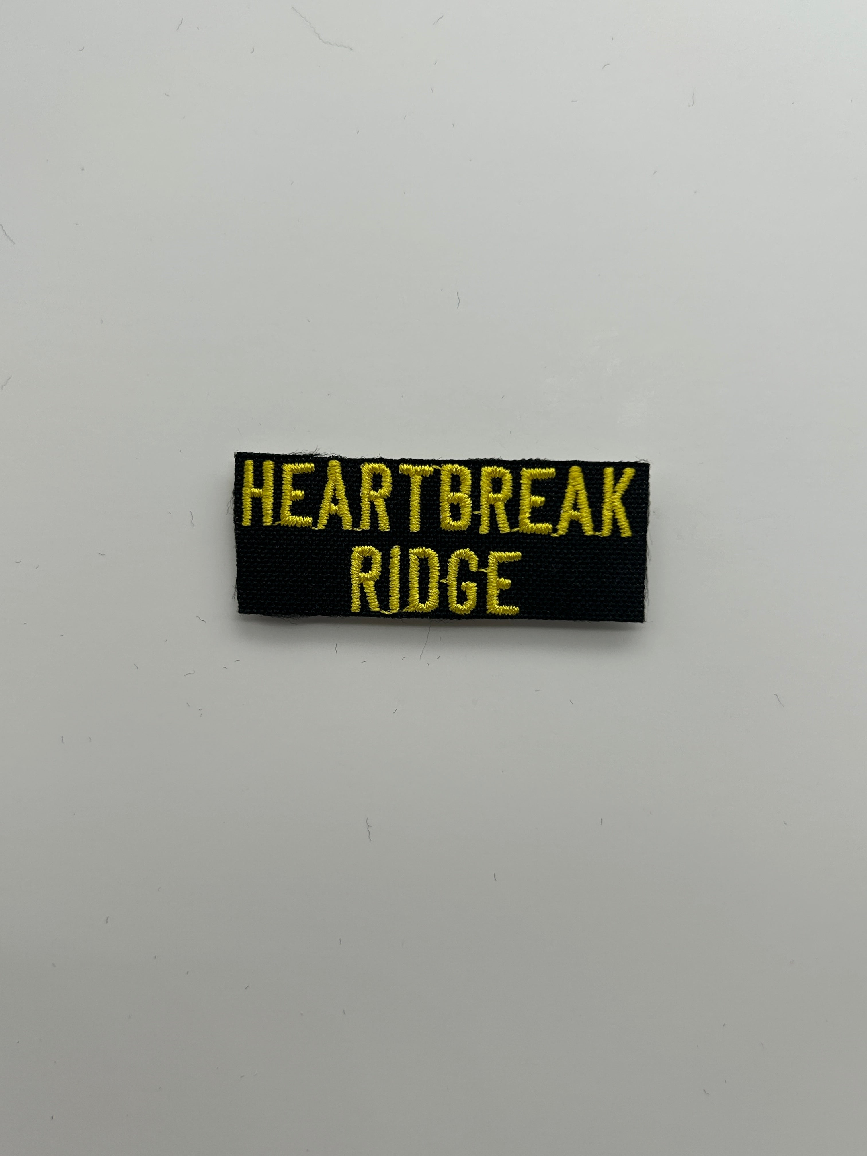 Military Patches: Tabs & Tiny Logo | HEARTBREAK RIDGE