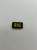 Military Patches: Tabs & Tiny Logo | IRAQ