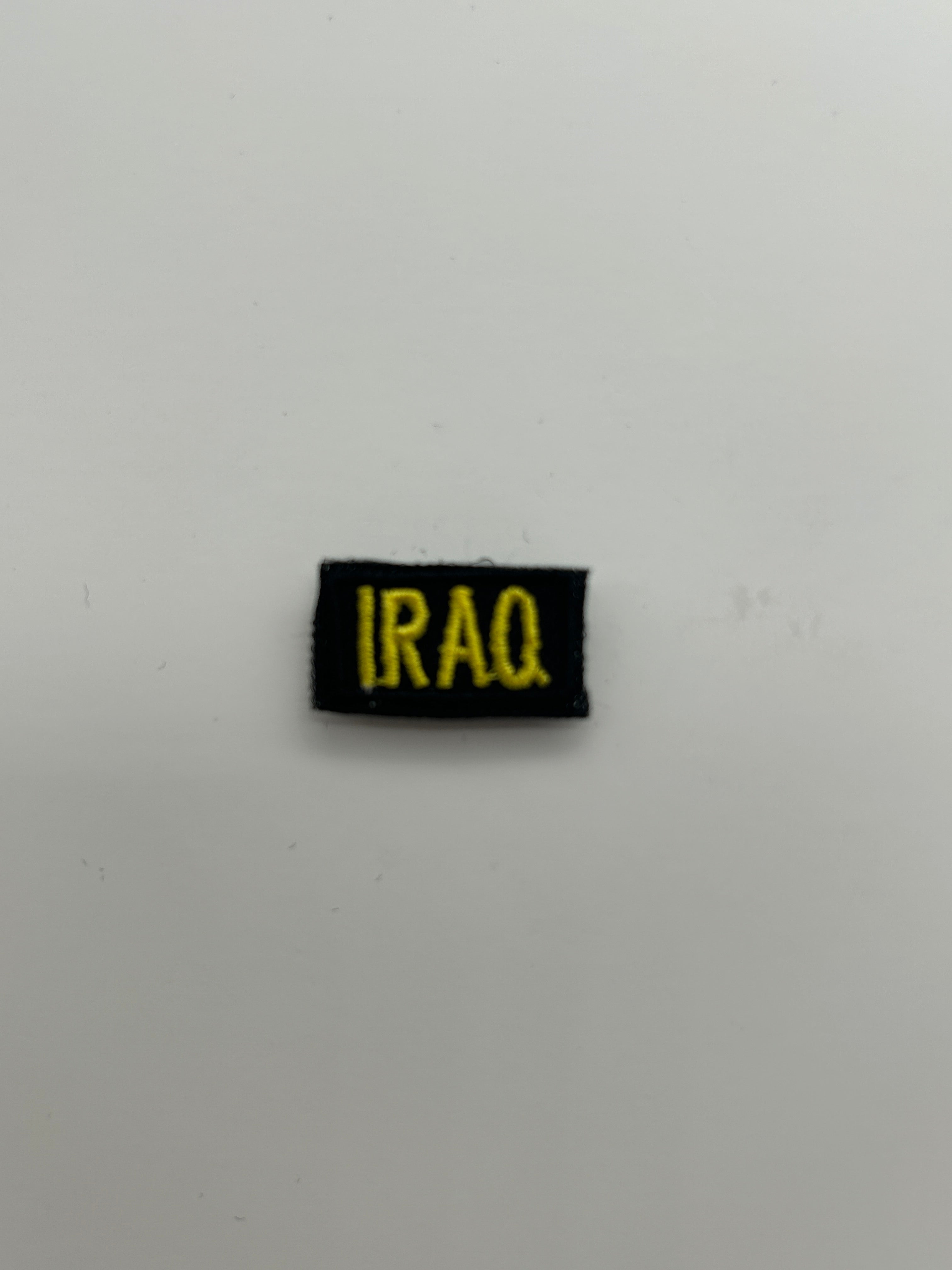 Military Patches: Tabs & Tiny Logo | IRAQ